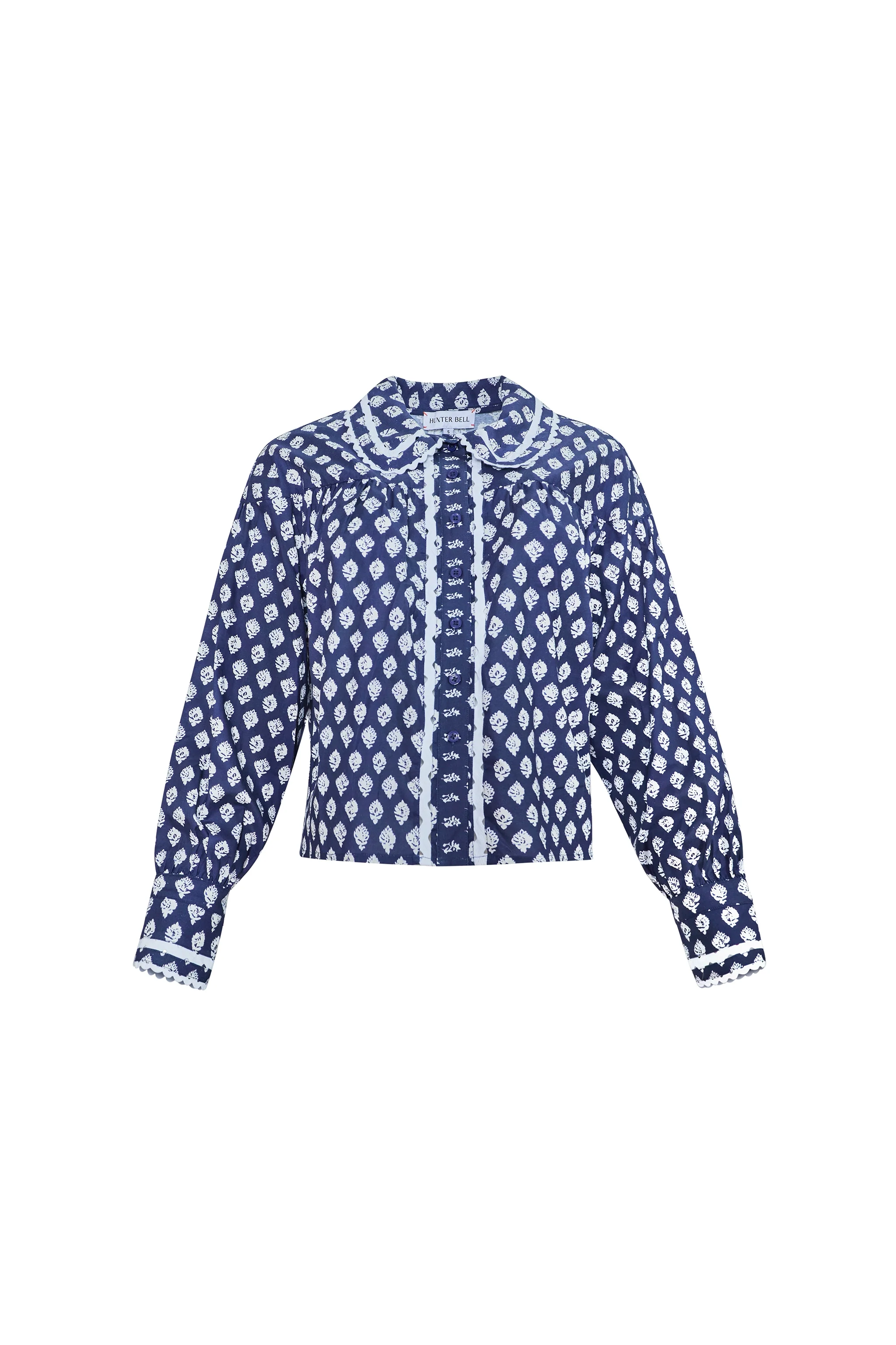 Finch Top, Thistle & Vine Blue