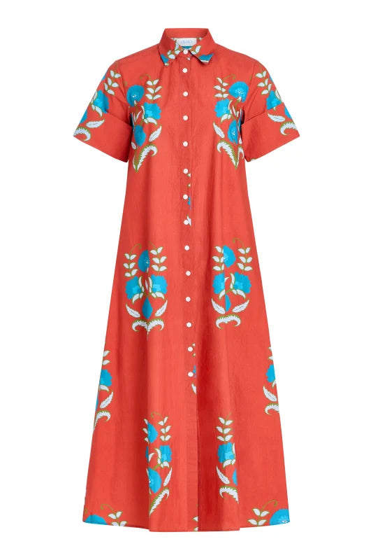 Gibbons Dress, Cinnaleaf
