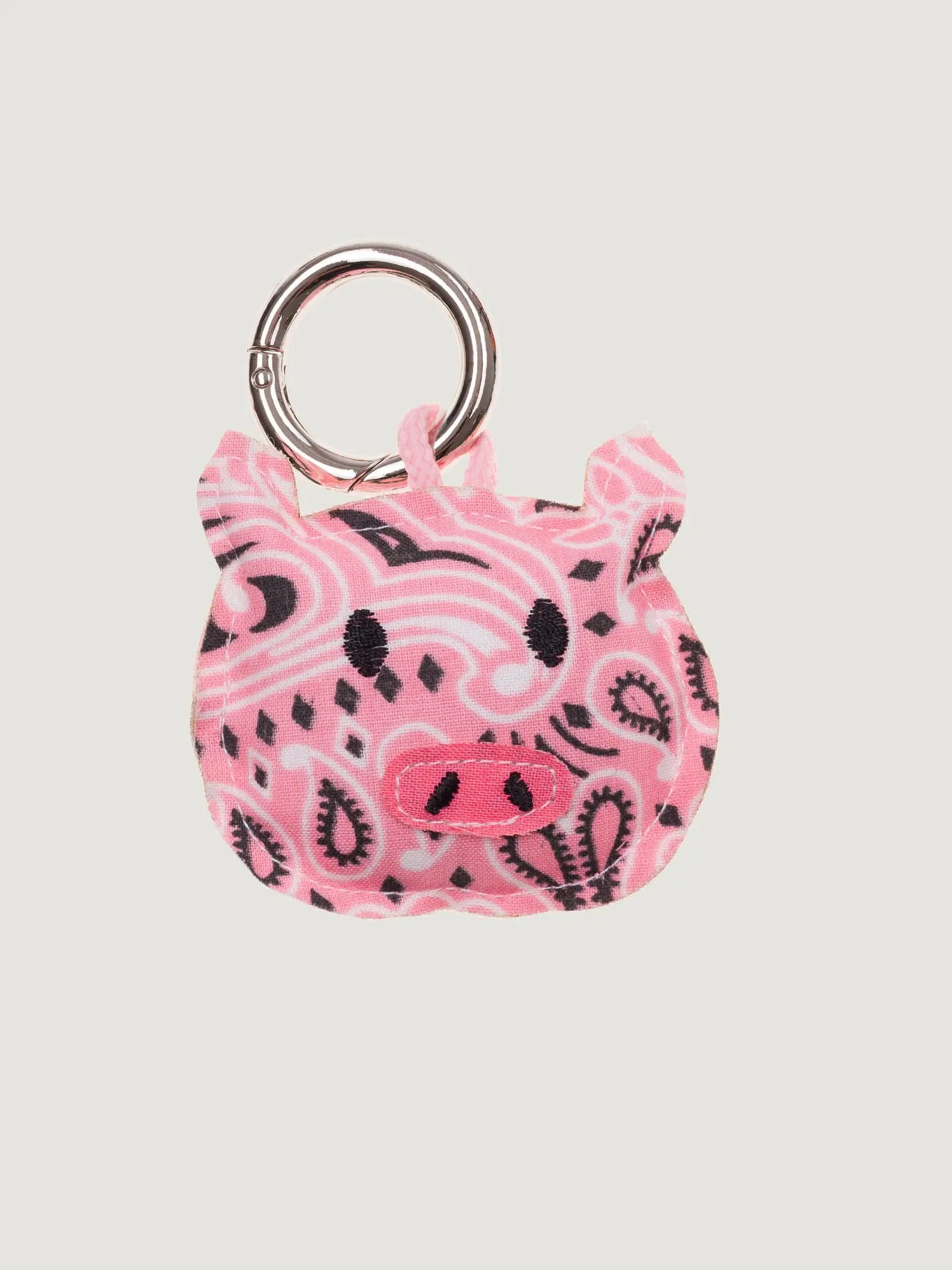 PIGGY Keychain, Pink & Strawberry