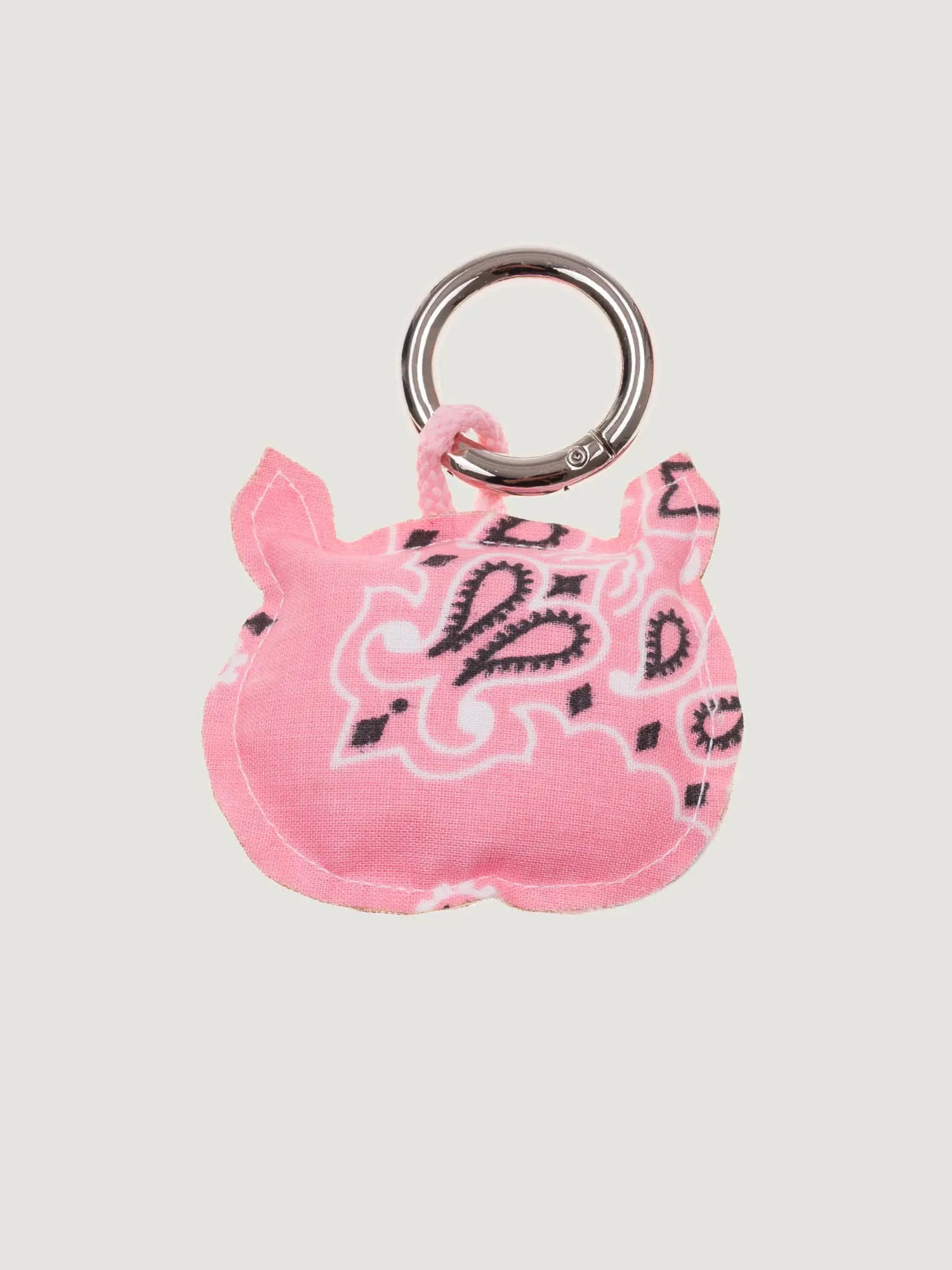 PIGGY Keychain, Pink & Strawberry