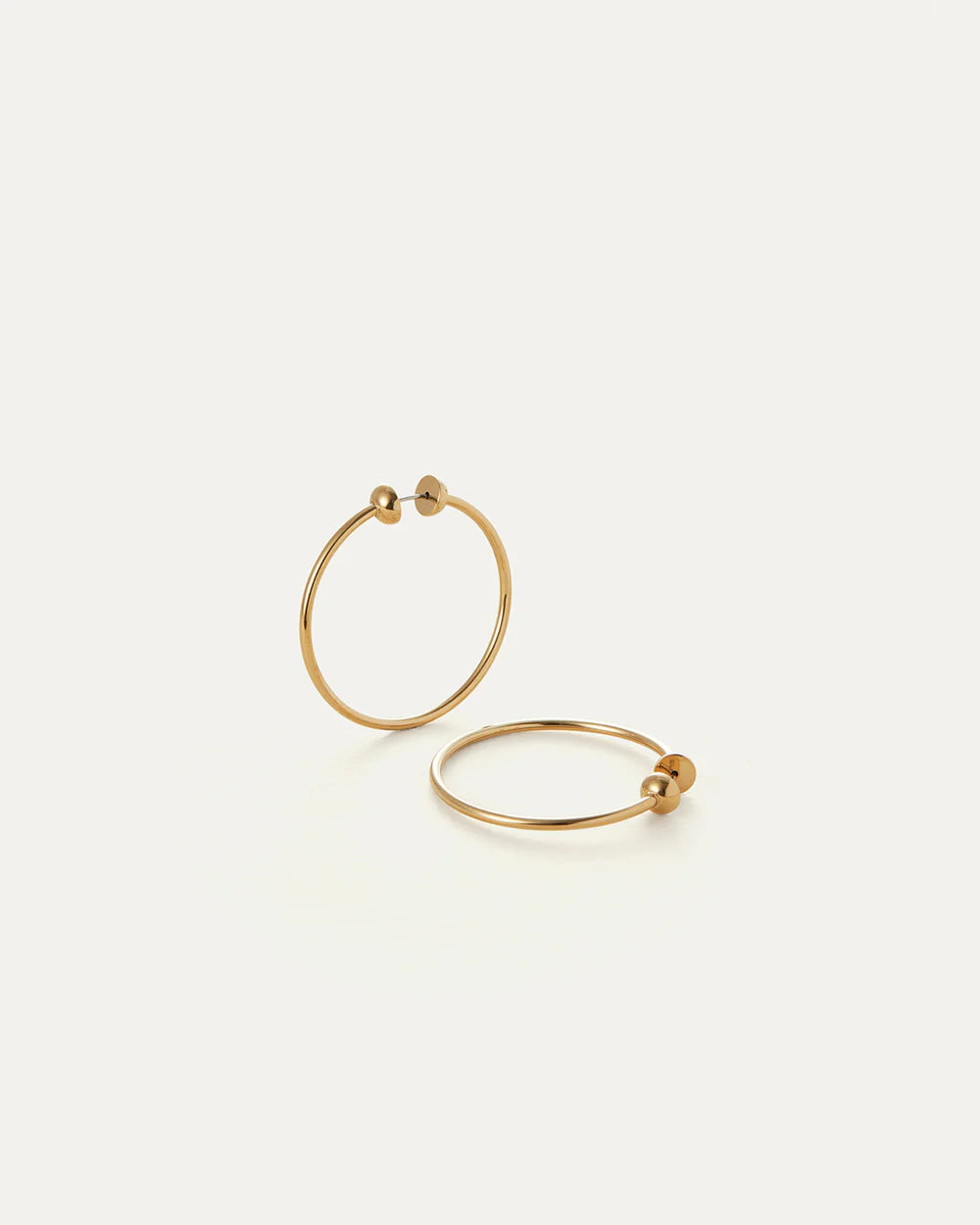 Icon Hoops, Small in Gold
