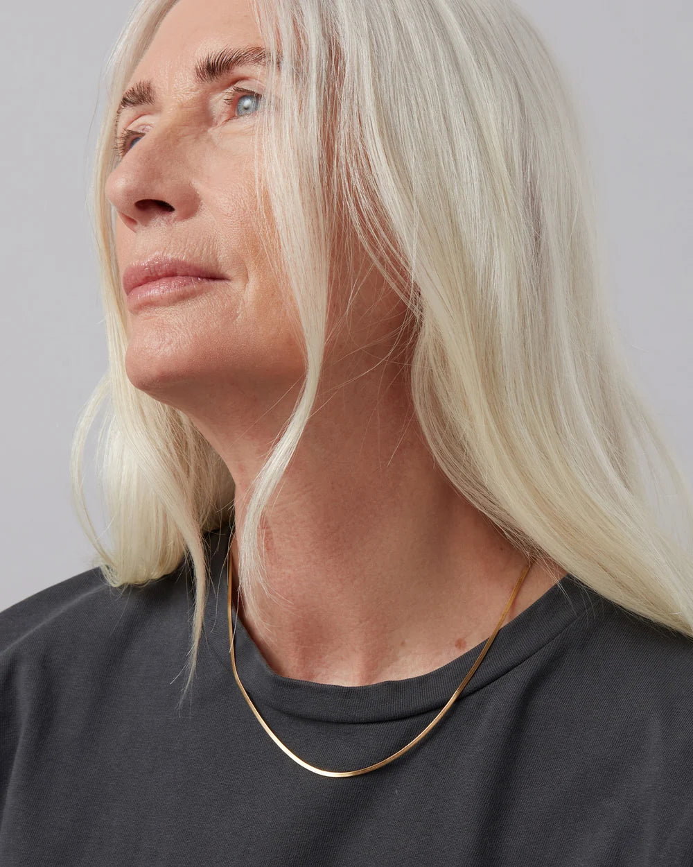 Zeina Slim Chain, Gold