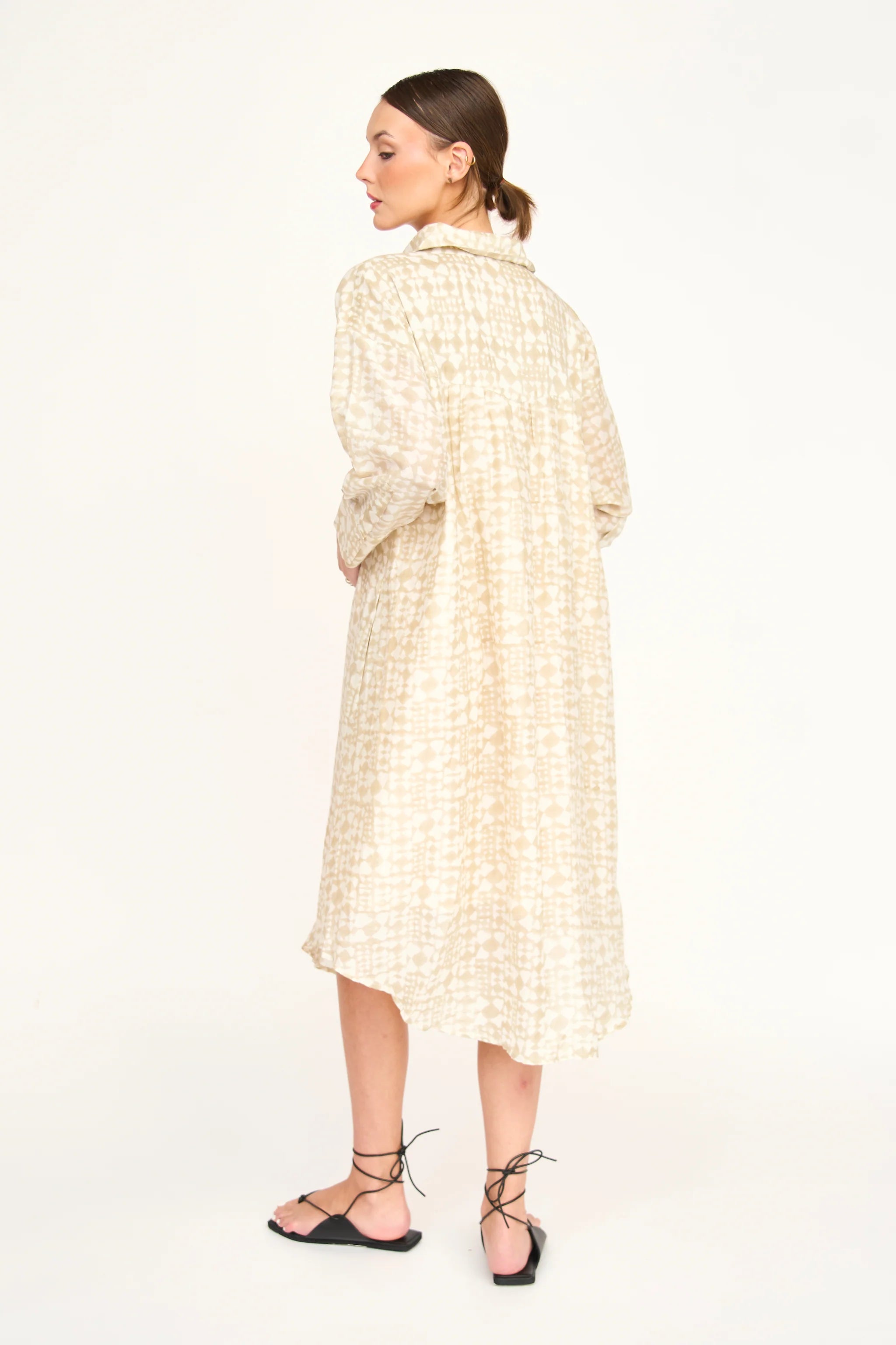 Kyoto House Dress, Sandcastle