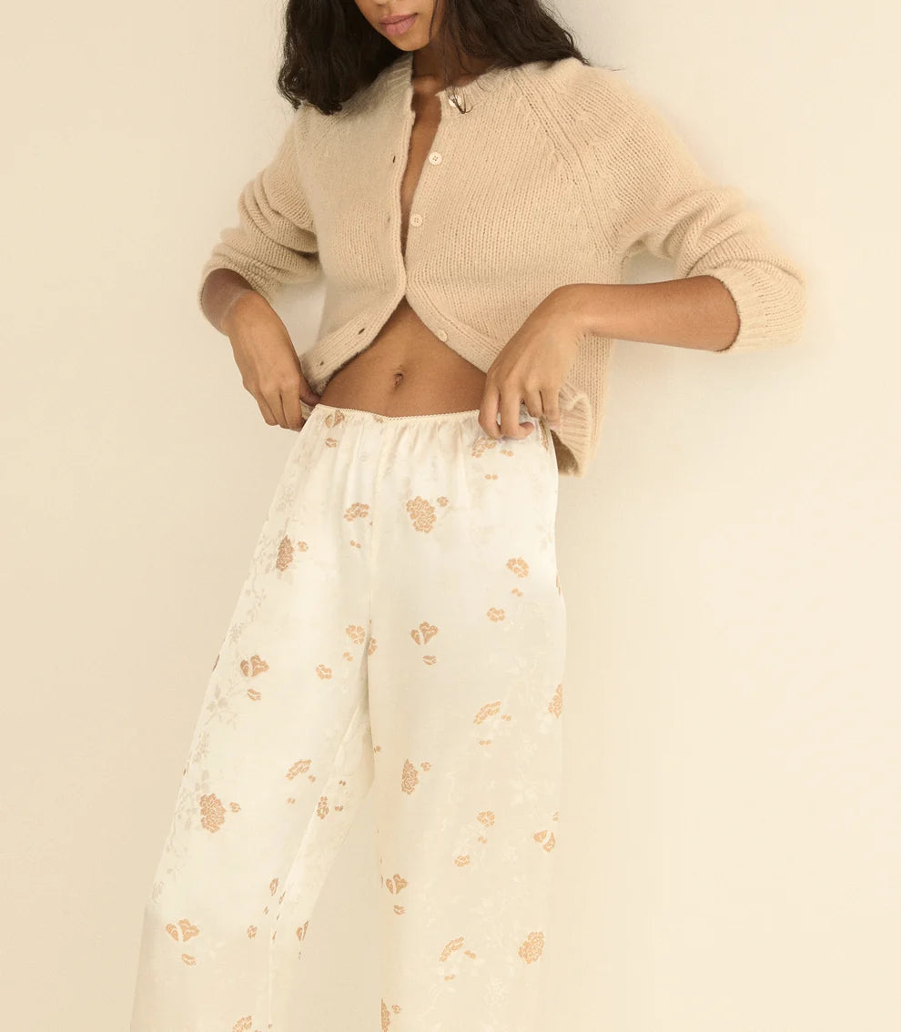 Lavona Pant, Fresco Tappezzeria Jacquard