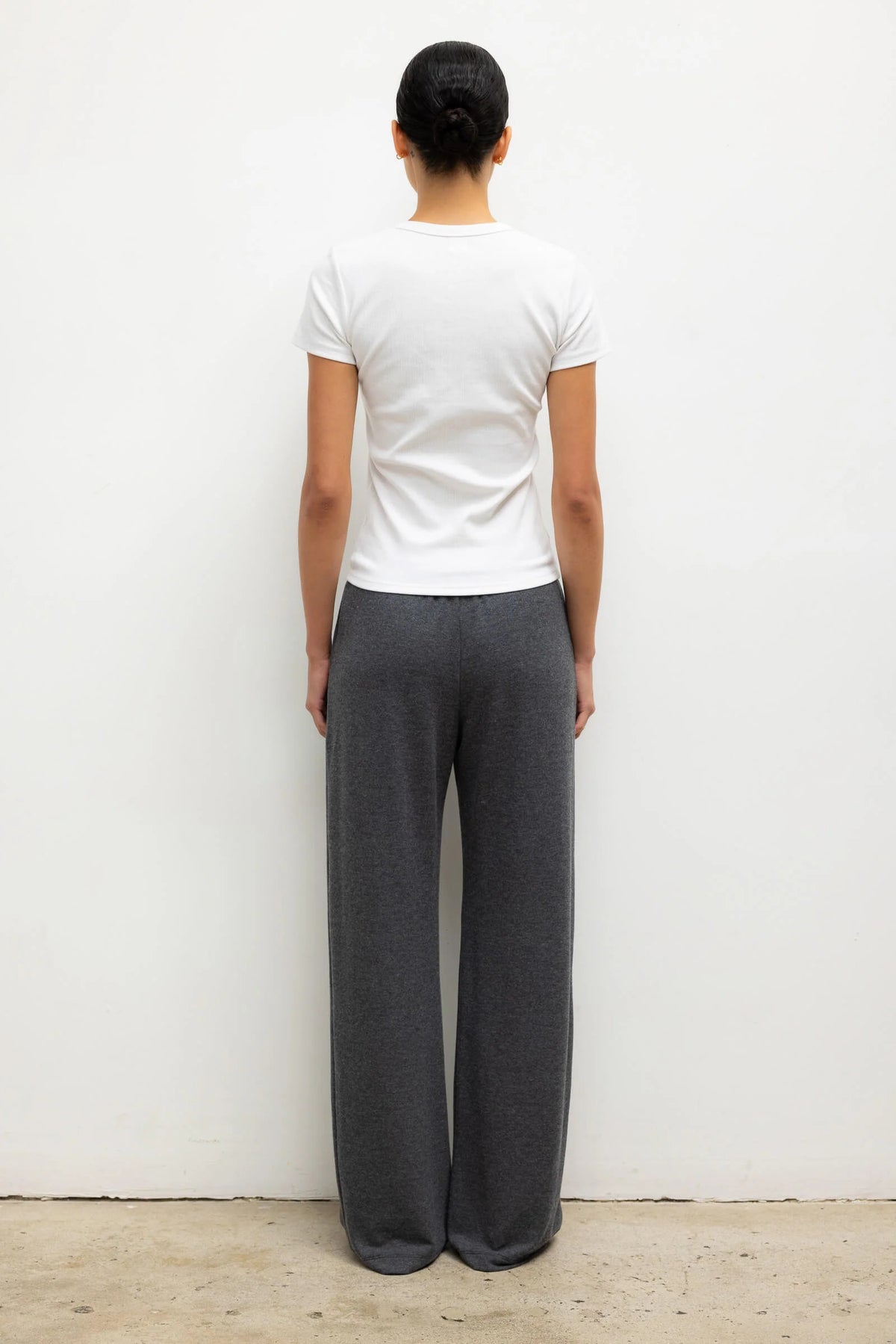 Kelly Slim Fit Tee in White