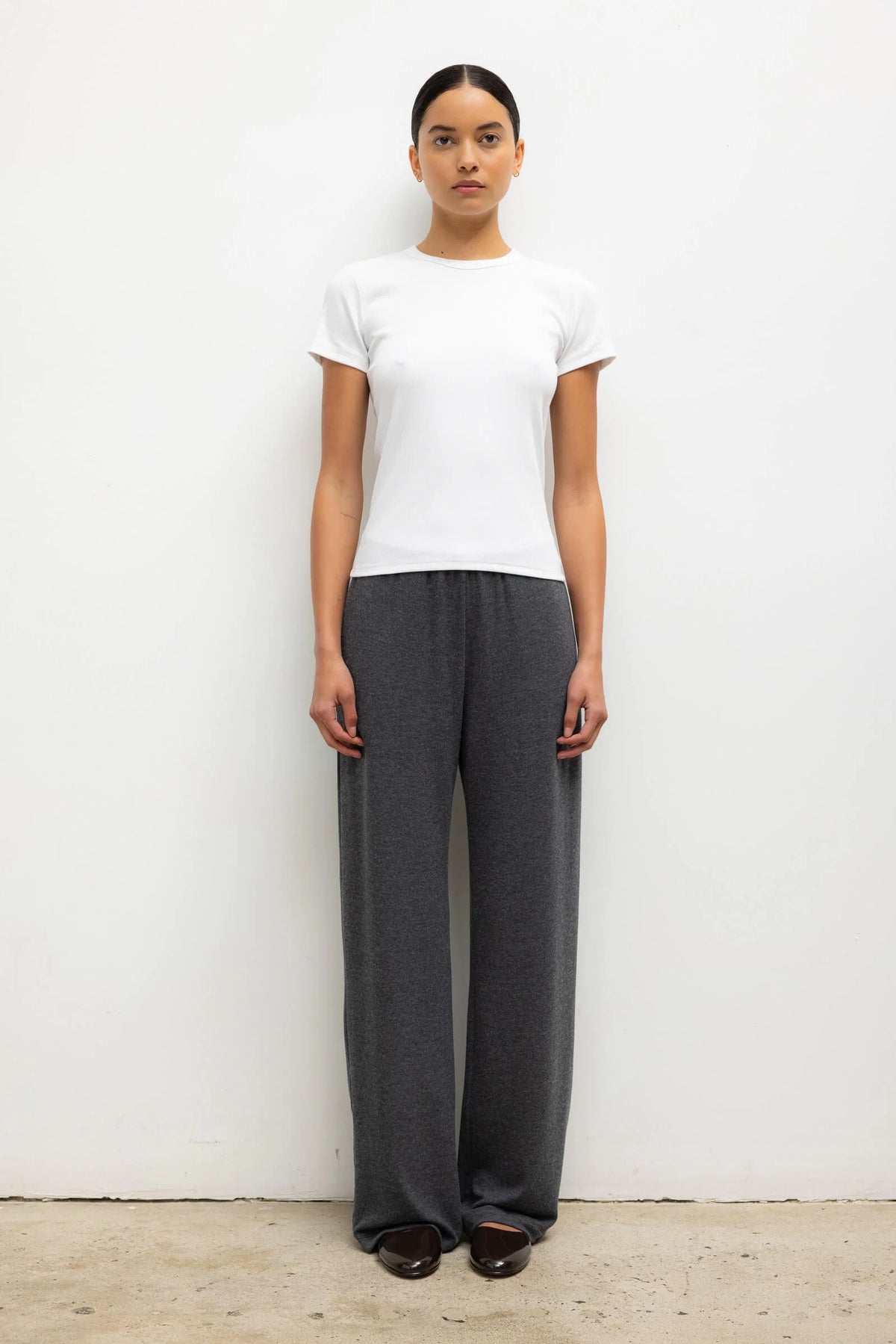 Kelly Slim Fit Tee in White