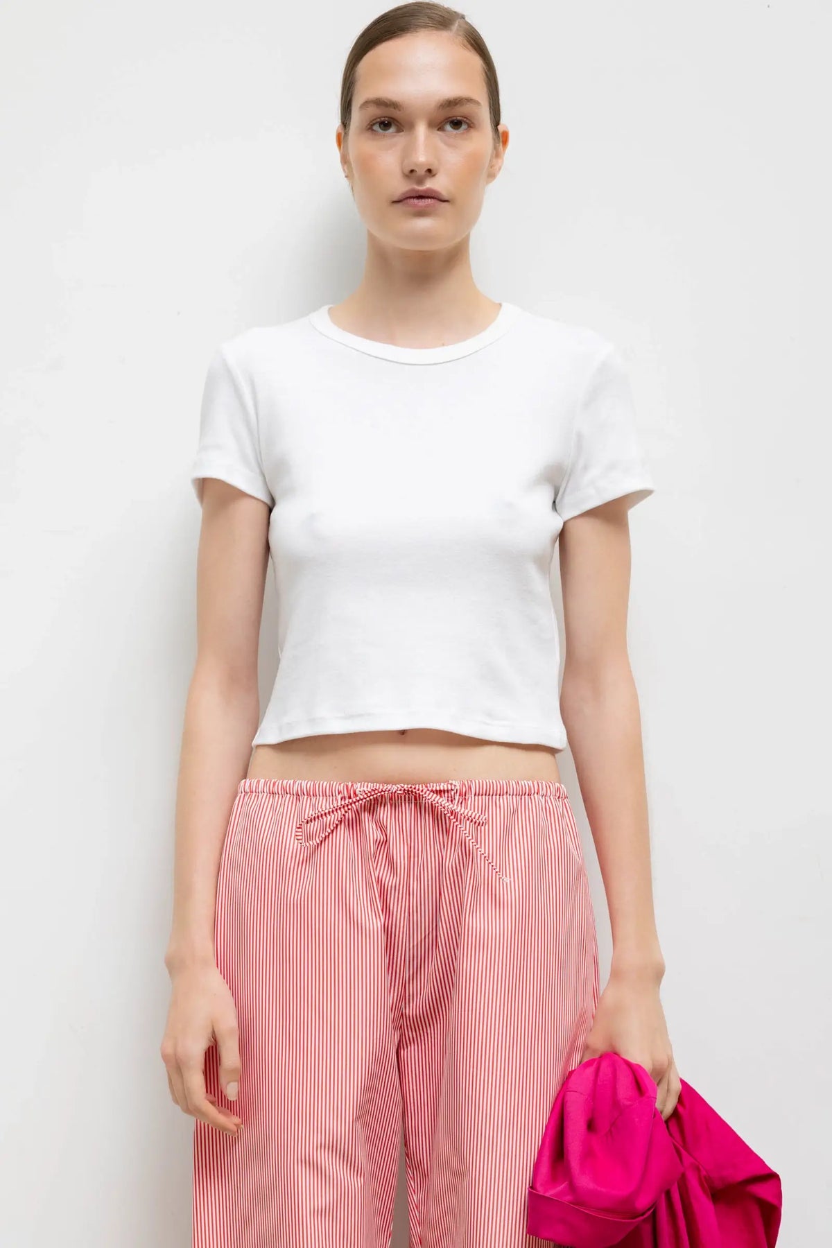 Nando Baby Tee in White
