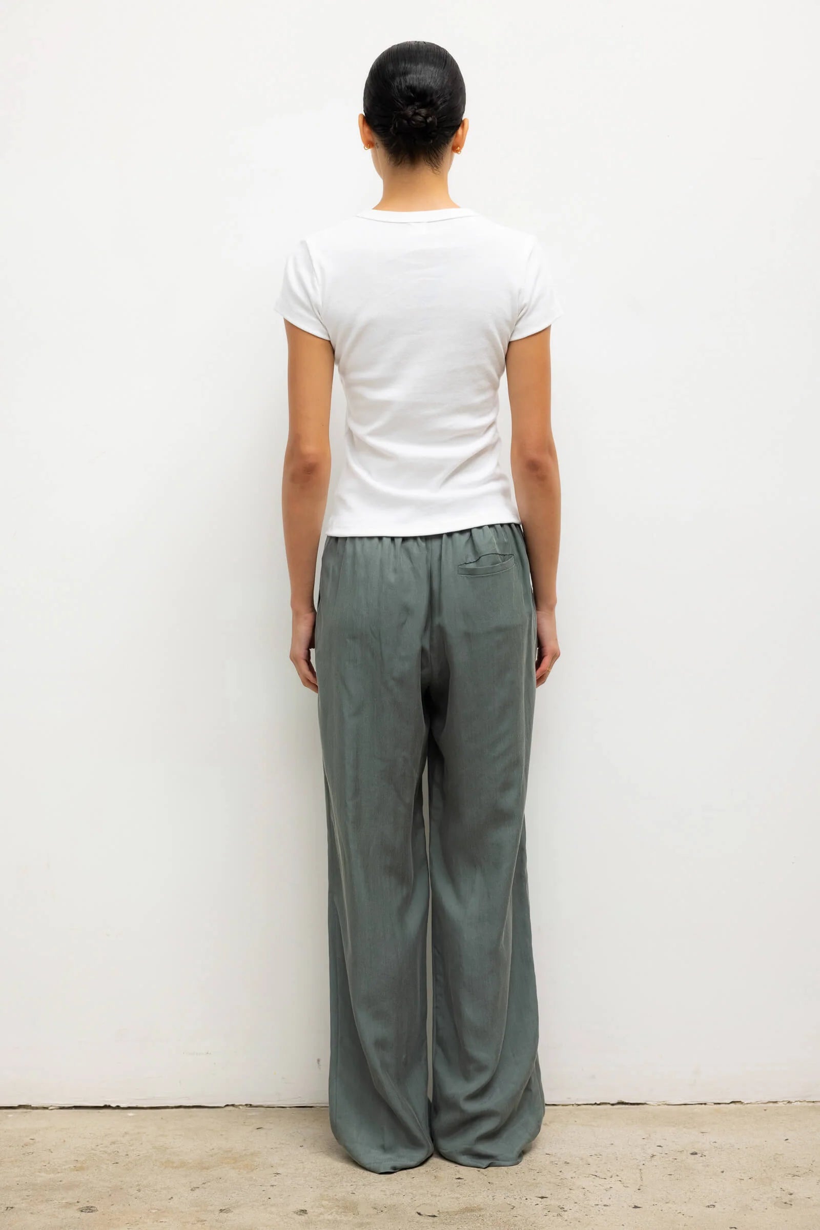 Nando Slim Fit Tee in White
