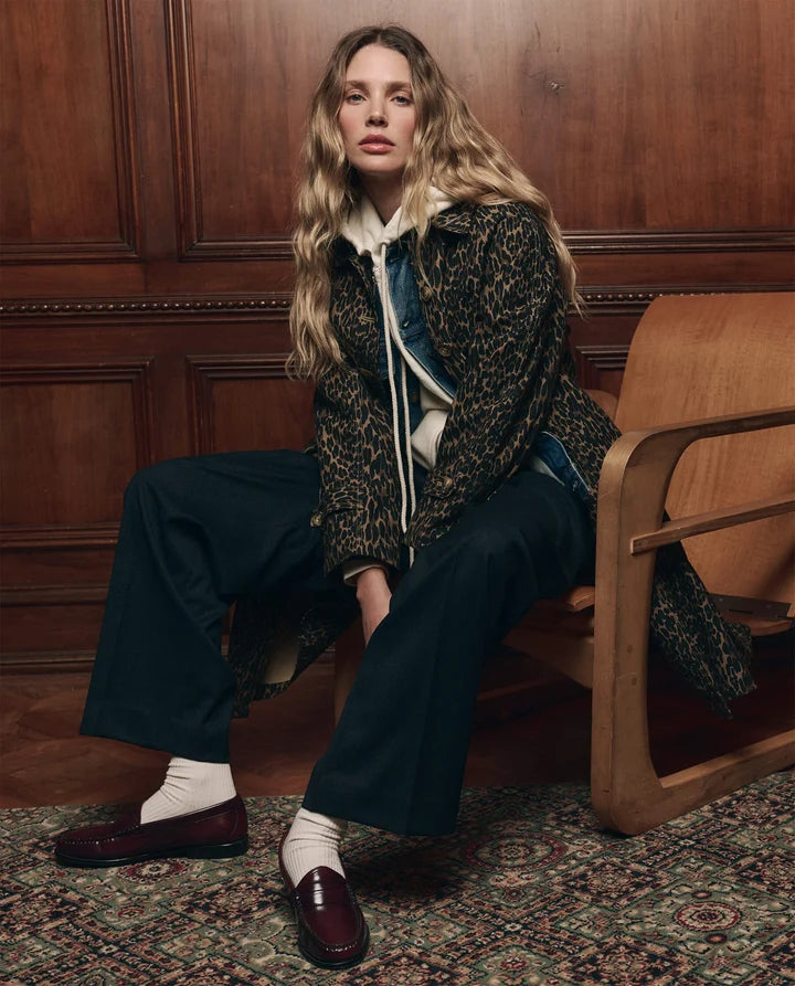 Trench Coat, Dark Leopard