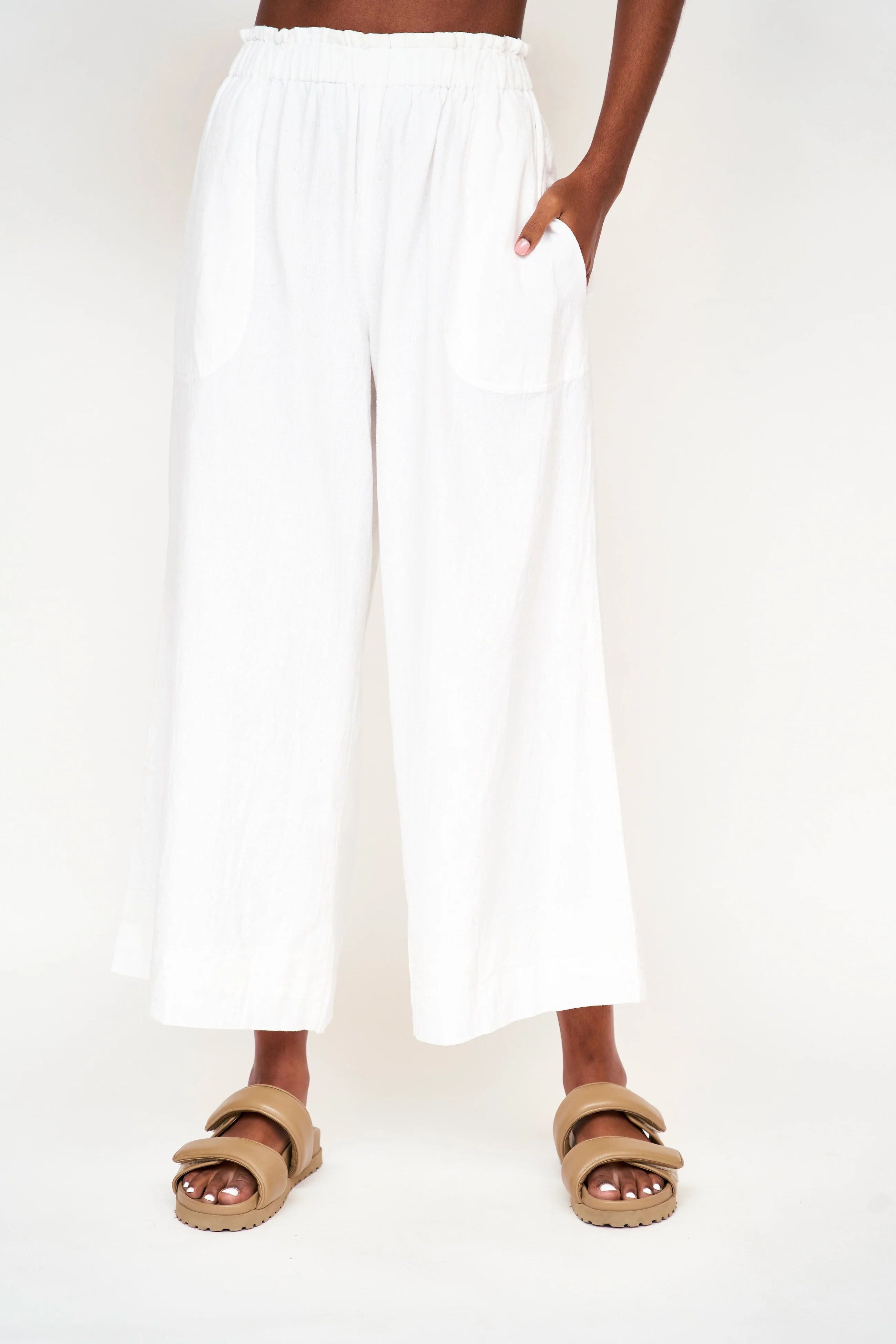 Mirth Pant, White