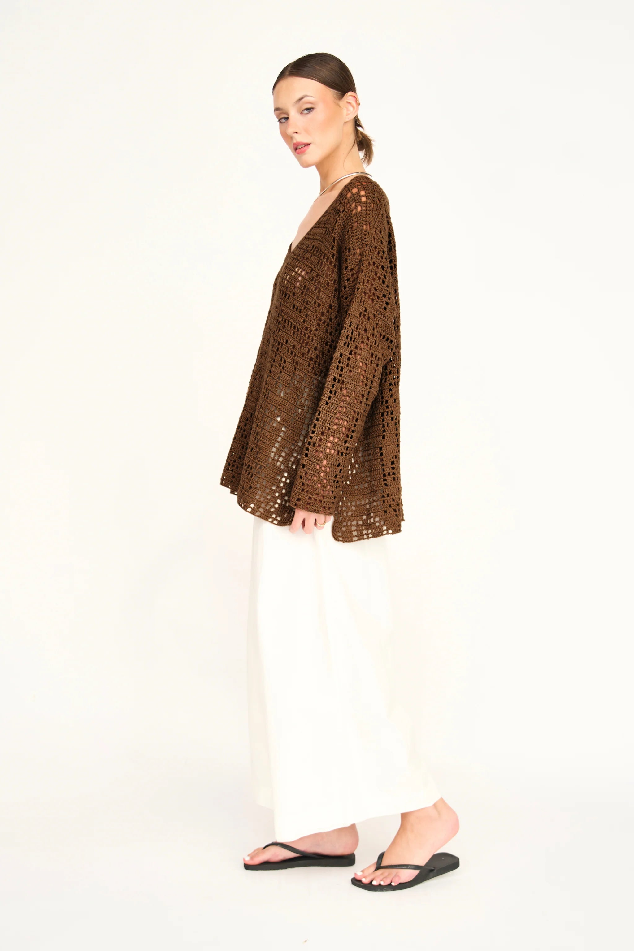 Mirth Pant, White