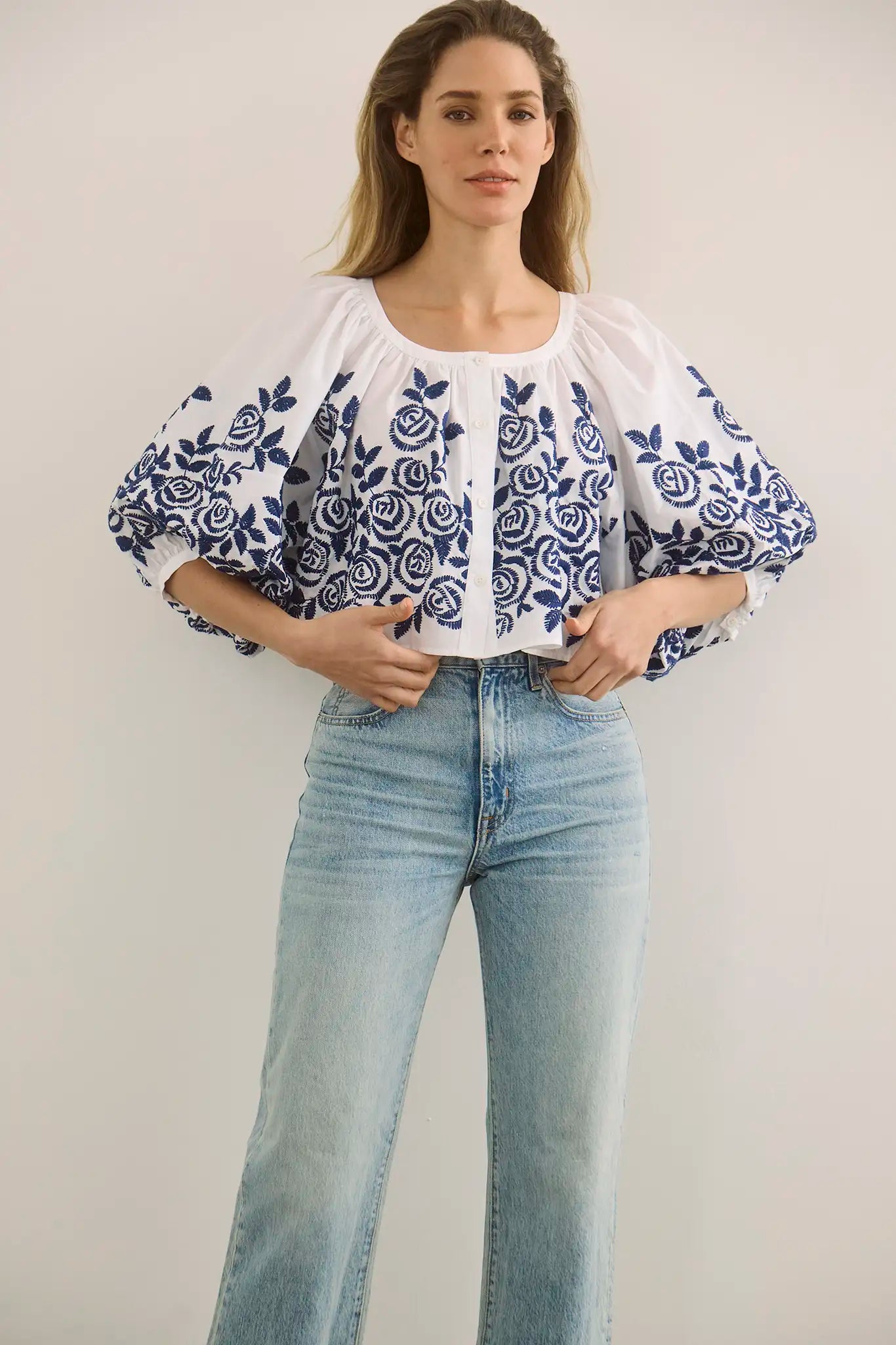 Marie Top, White Rose Fence