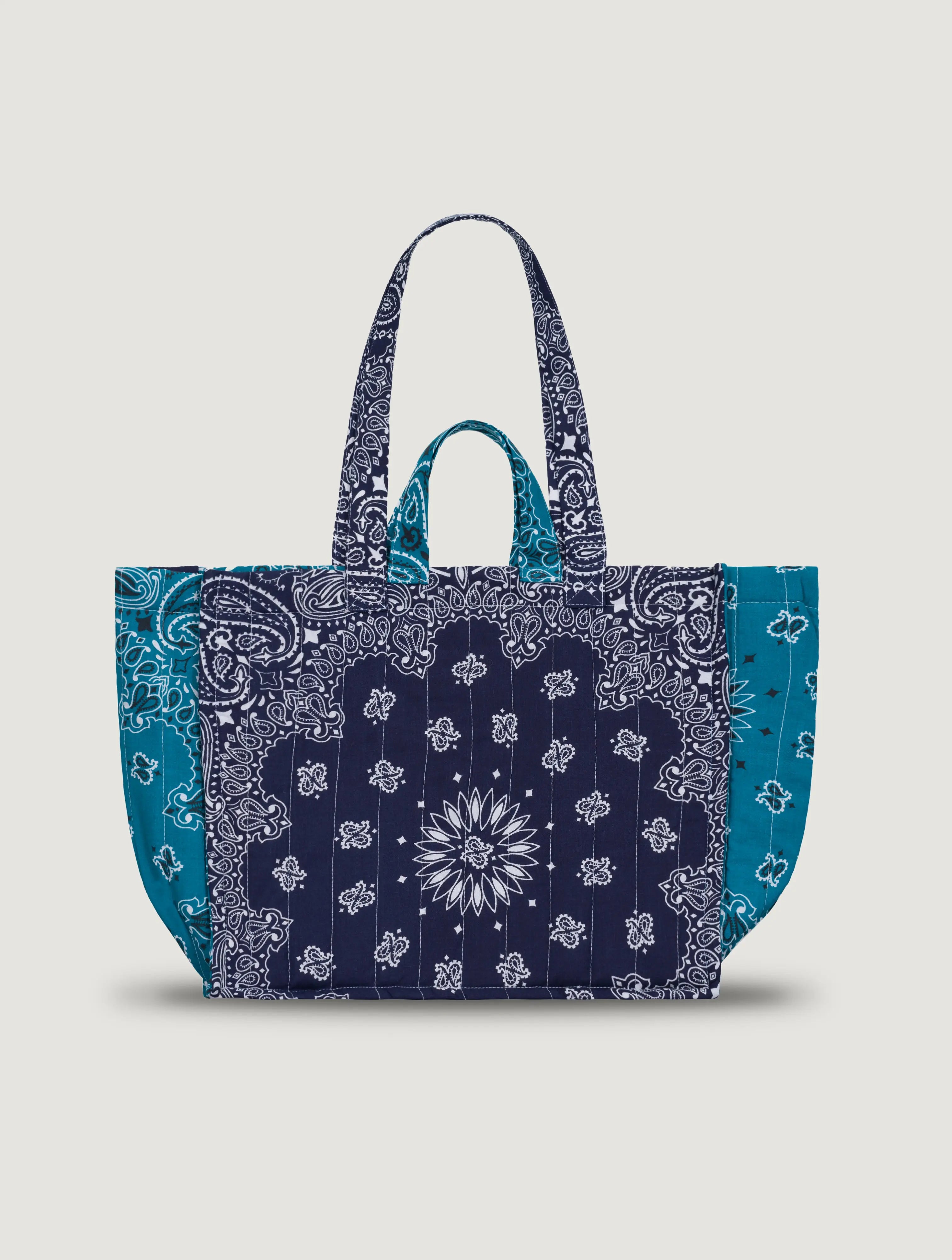 Moyen LOVE Tote, Navy & Pétrole