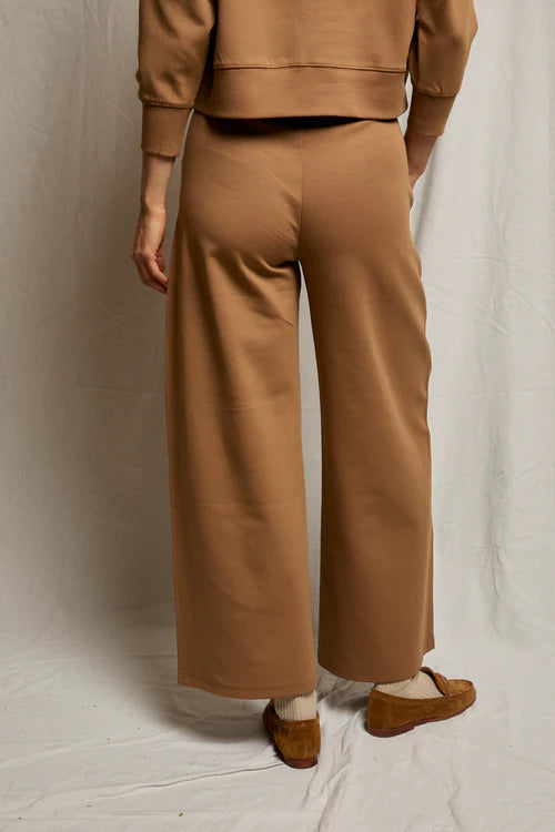 mikos wide leg pant, mocha