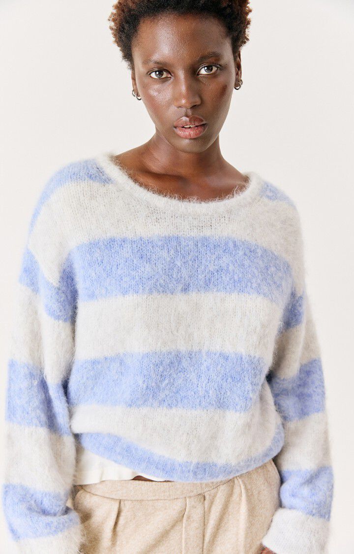 Niby Sweater, Frost Blue Stripe