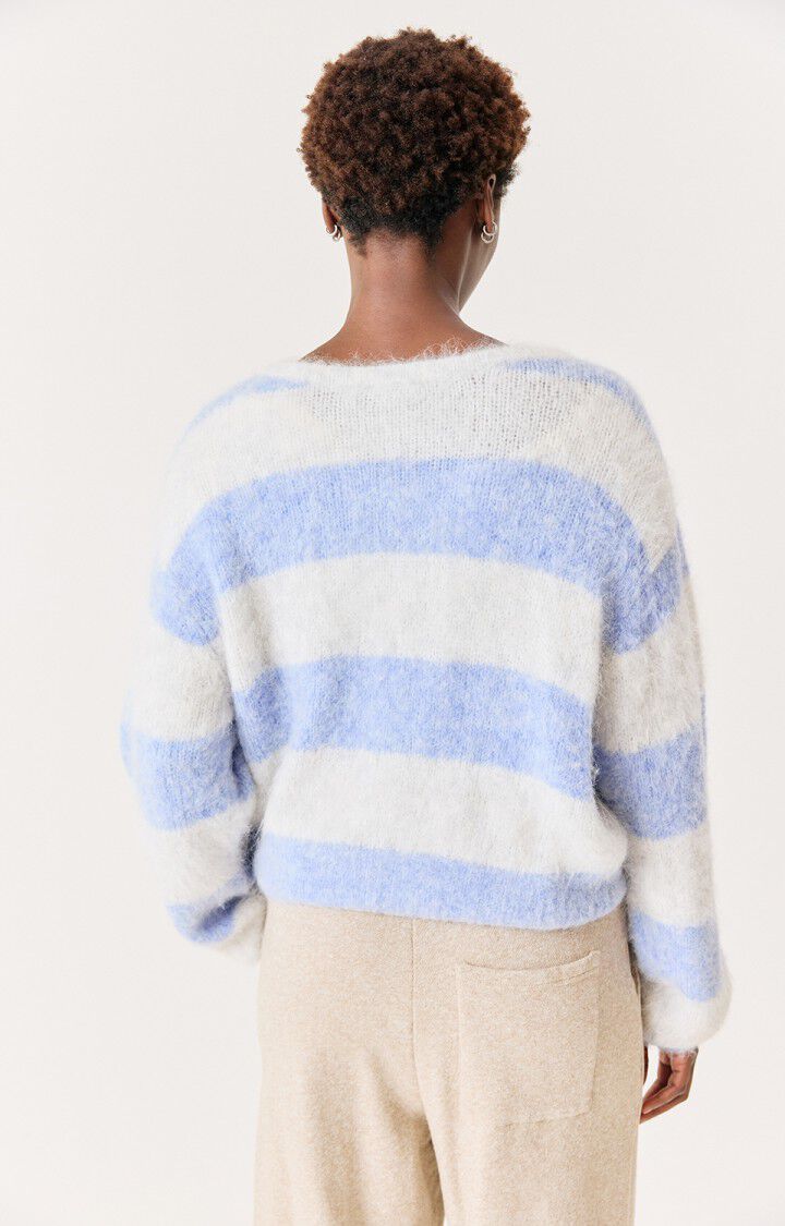 Niby Sweater, Frost Blue Stripe