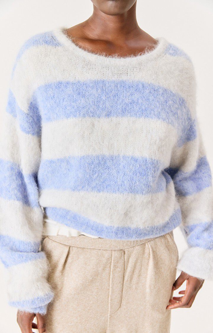 Niby Sweater, Frost Blue Stripe