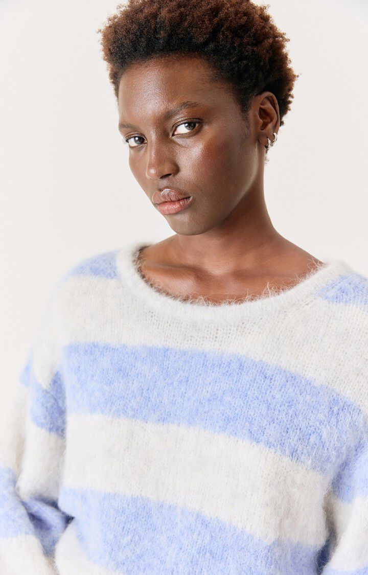 Niby Sweater, Frost Blue Stripe