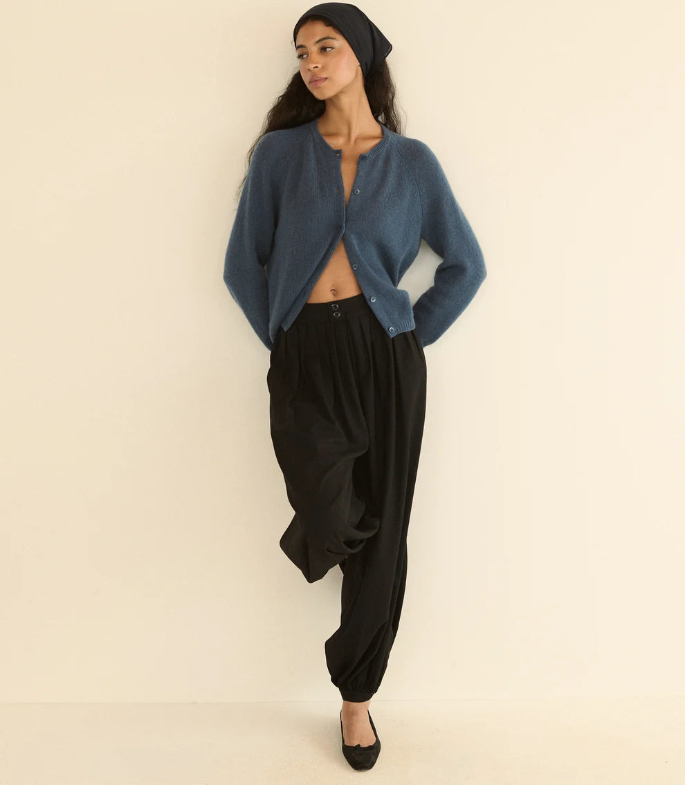 Peroline Cardigan, Blue Stone