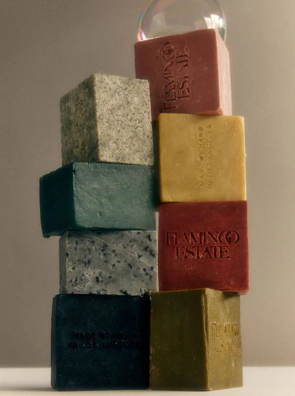 Lavender Charcoal Soap Brick