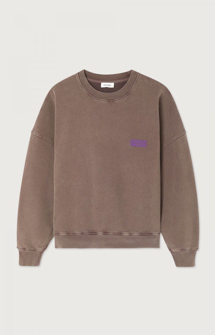 Plizzy Sweatshirt, Vintage Chestnut
