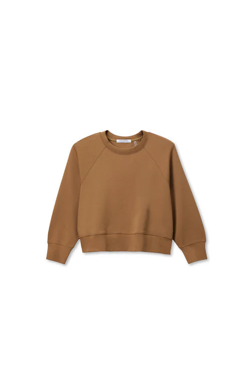 nell travel sweatshirt, mocha