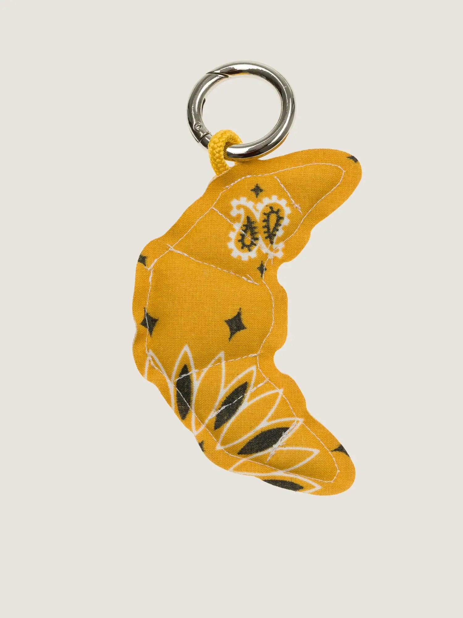 CROISSANT Keychain, Yellow