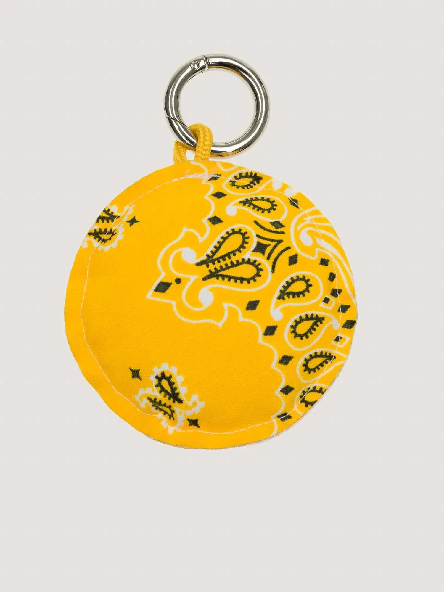 HAPPY FACE Keychain, Golden Yellow
