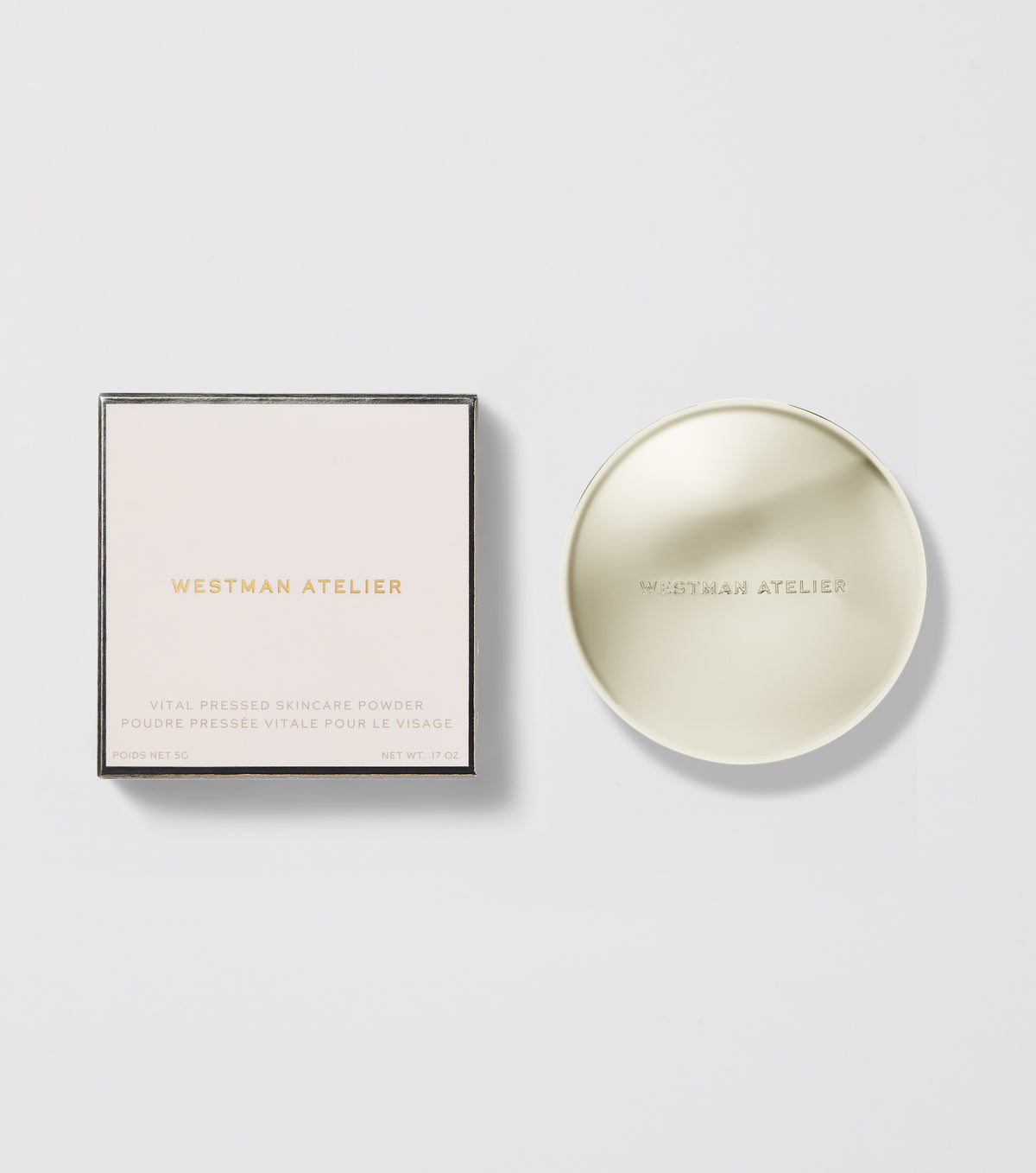 Vital Pressed Skincare Powder, Café