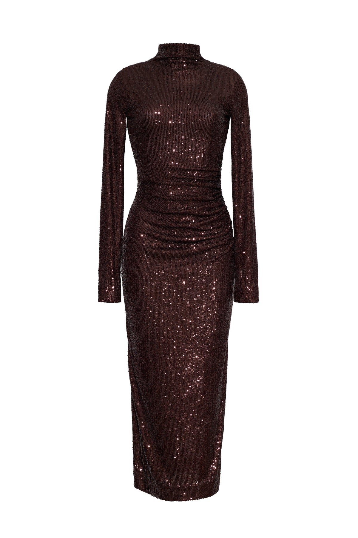 Ryan Dress, Brown Sequins