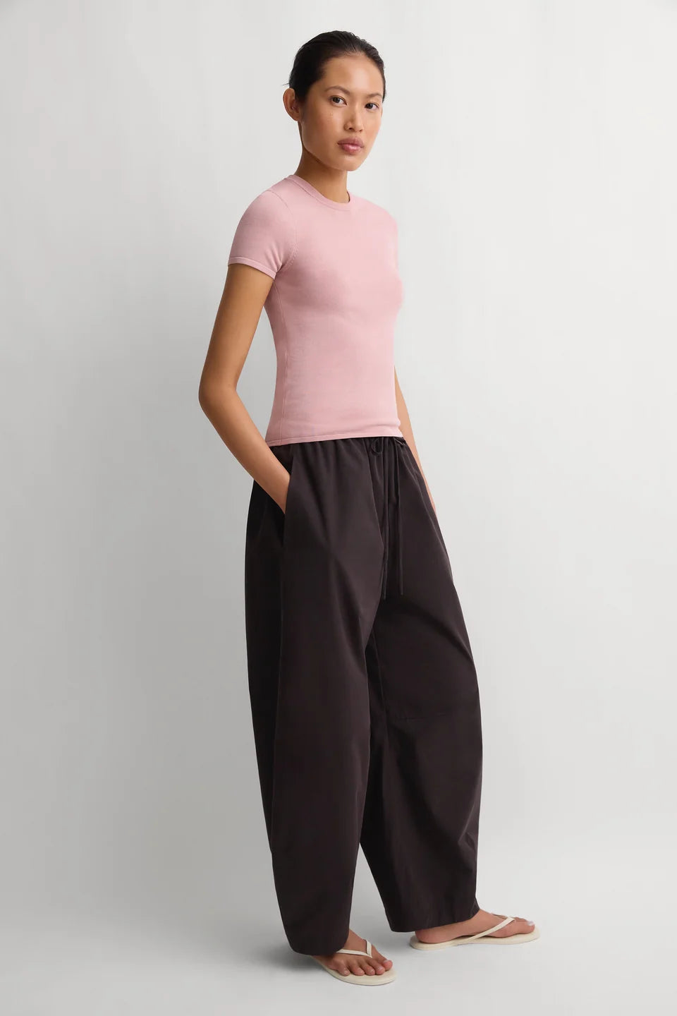 Leandra T-Shirt, Faded Pink
