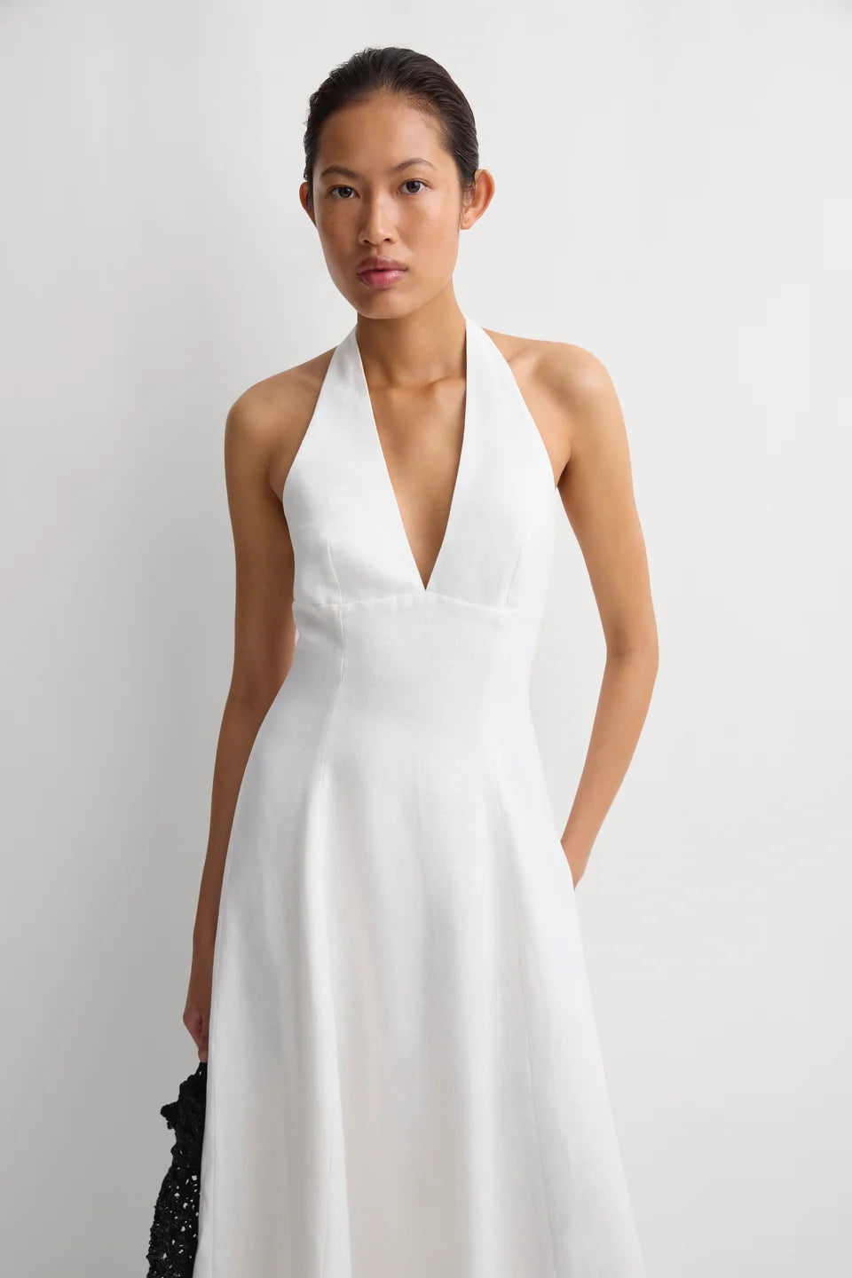 Marais Midi Dress, White