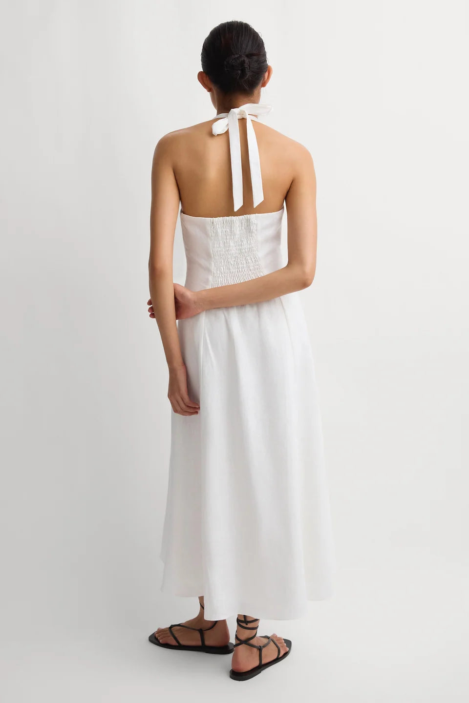 Marais Midi Dress, White