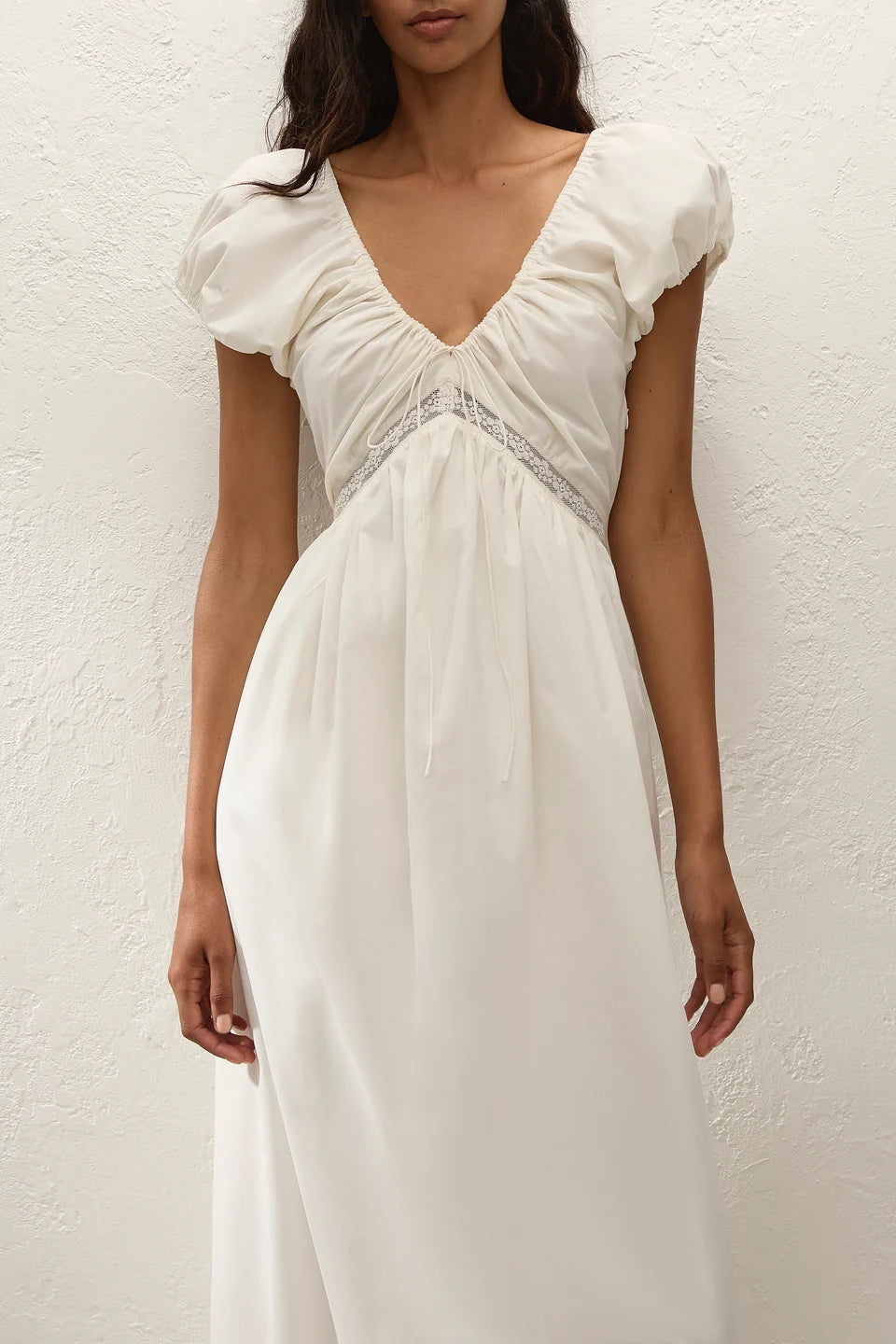 Elodia Maxi Dress, Mila Lace Ivory