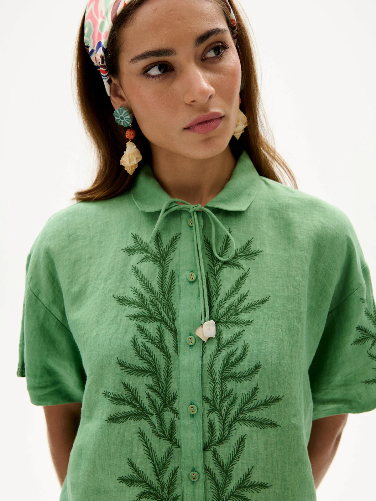 Kimono Shirt, Mint