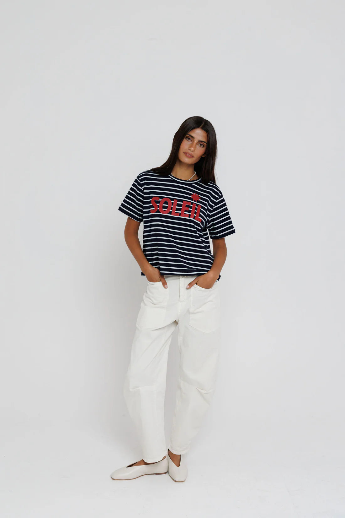 Soleil Stripe Tee
