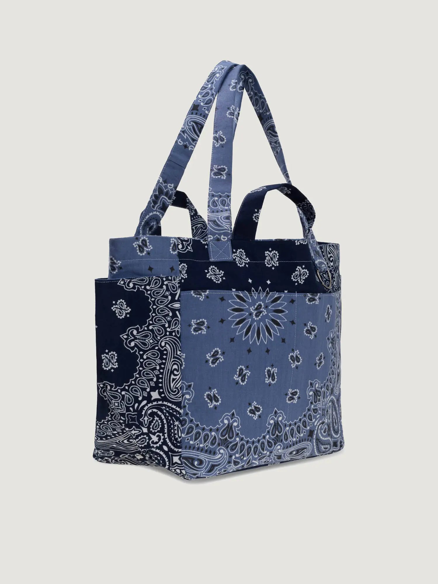 Picnic Bag, Chambray & Navy