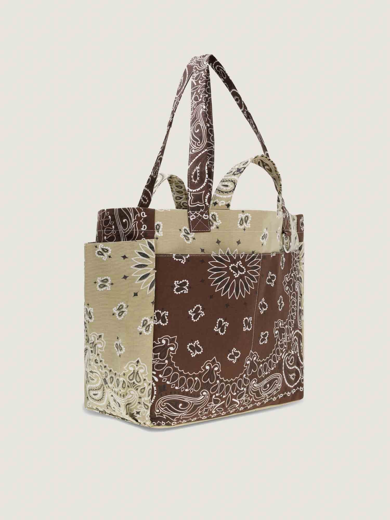 Picnic Bag, Brown & Beige