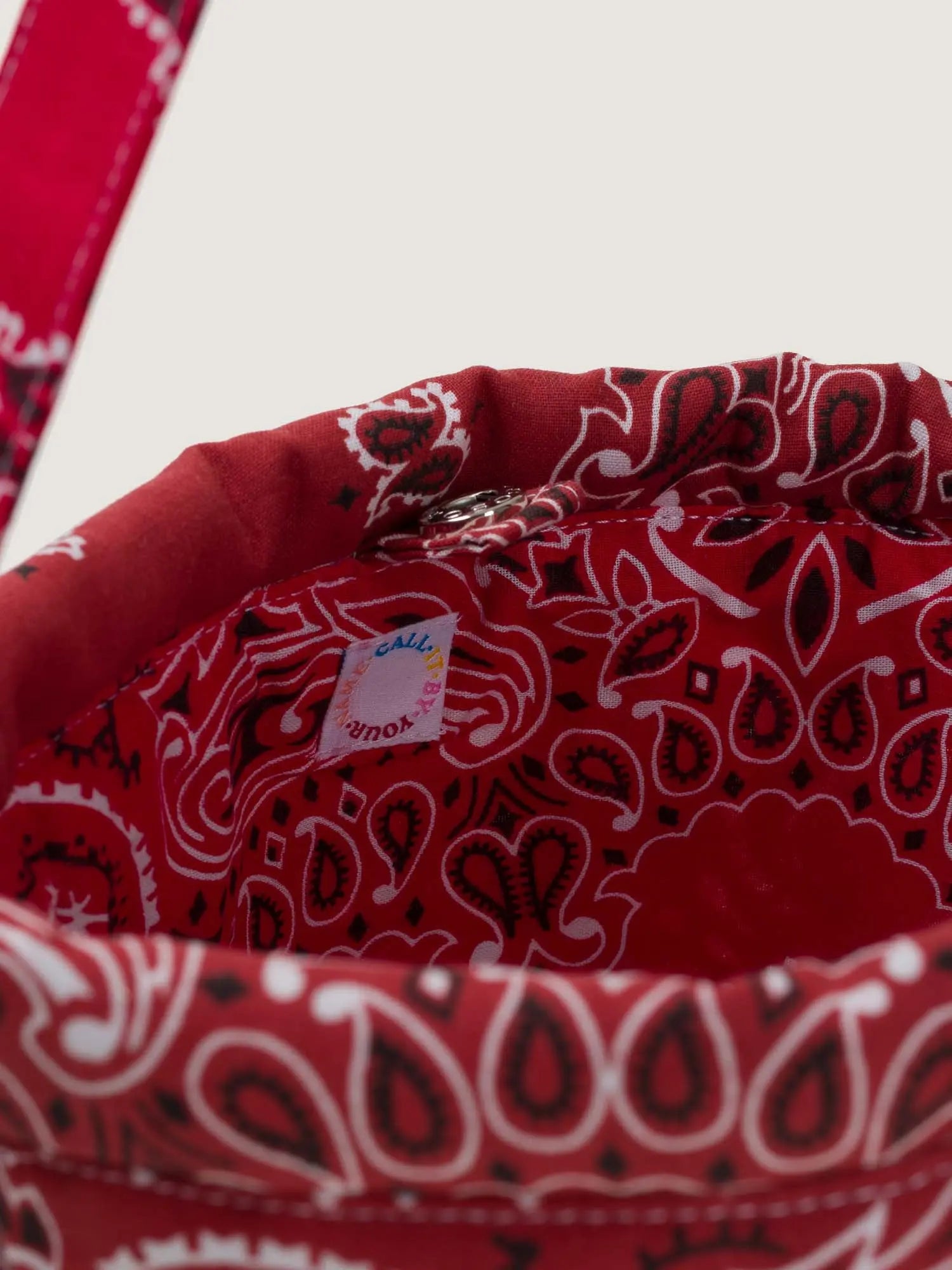 Seau Bag, Vintage Red & Real Red