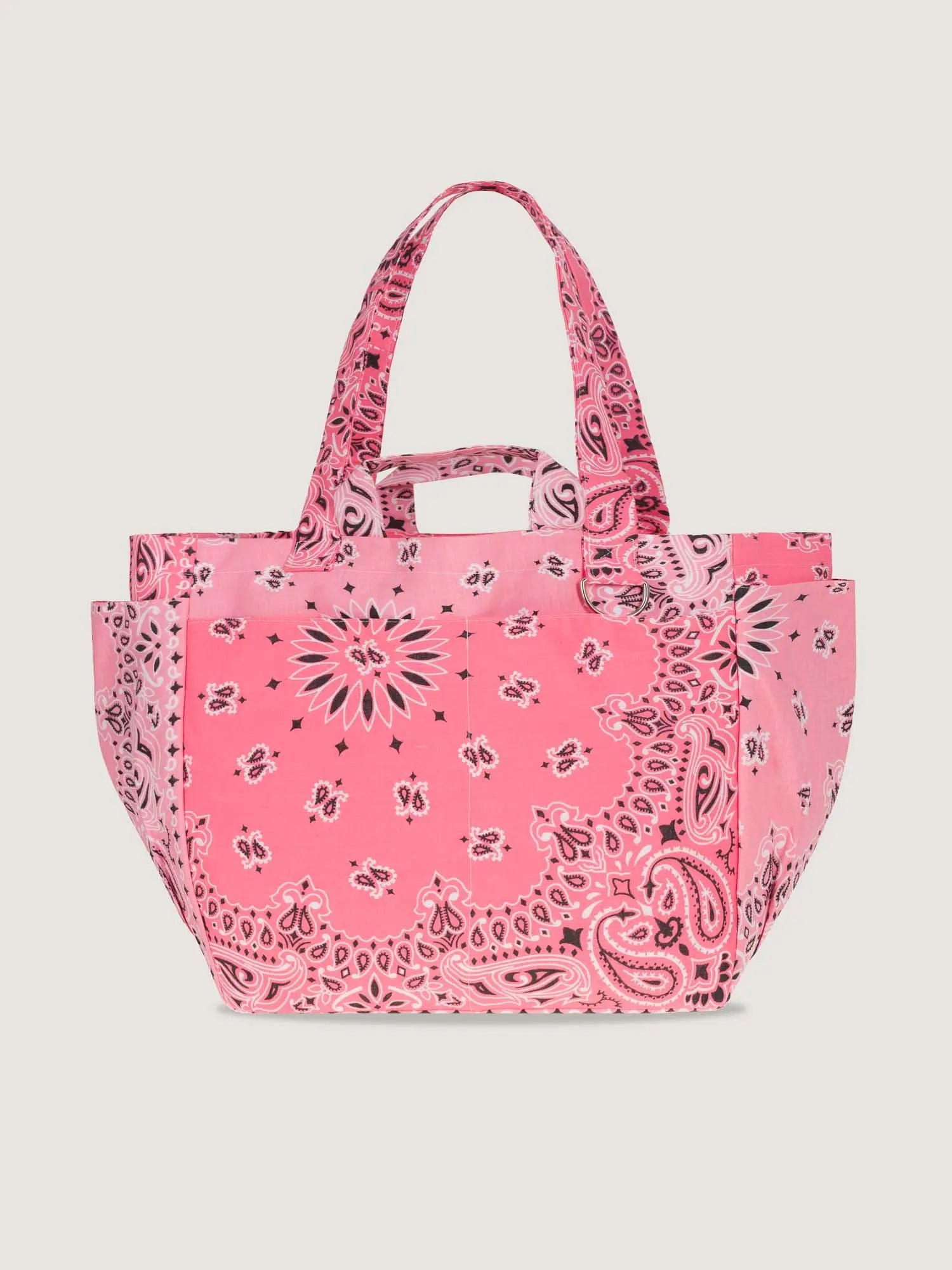 Picnic Bag, Strawberry & Pale Pink