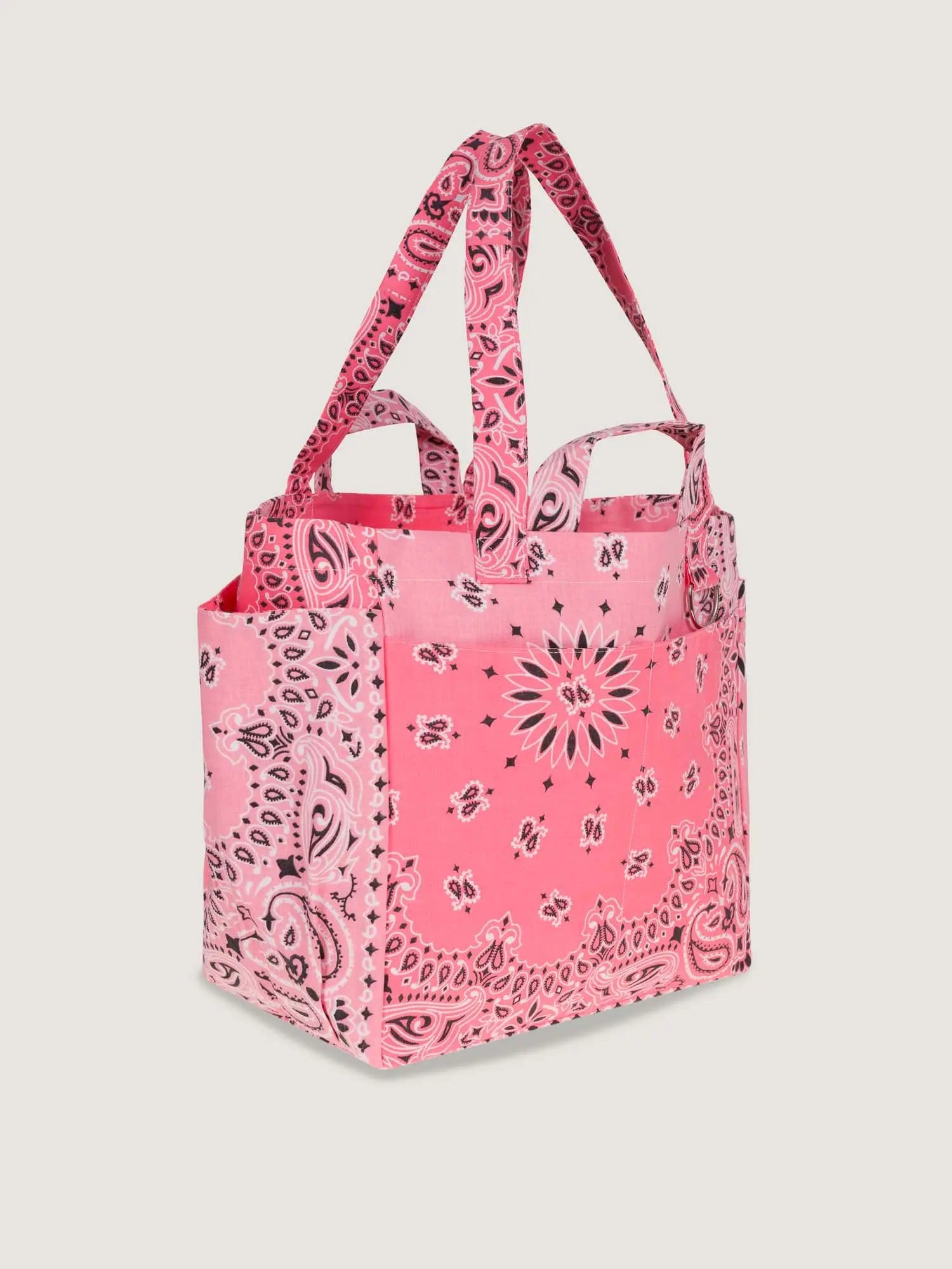 Picnic Bag, Strawberry & Pale Pink