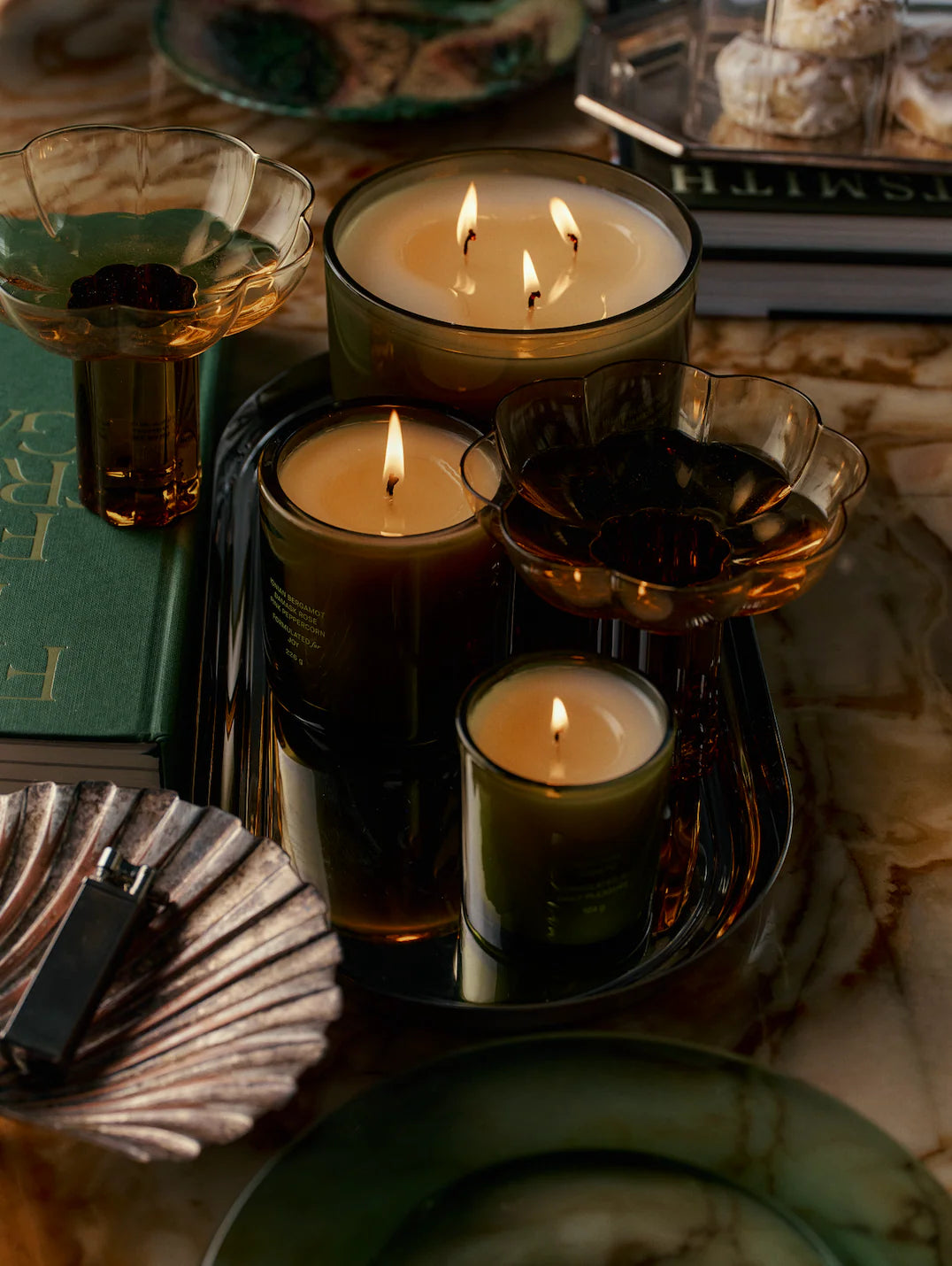 Large Heirloom Tomato Candle
