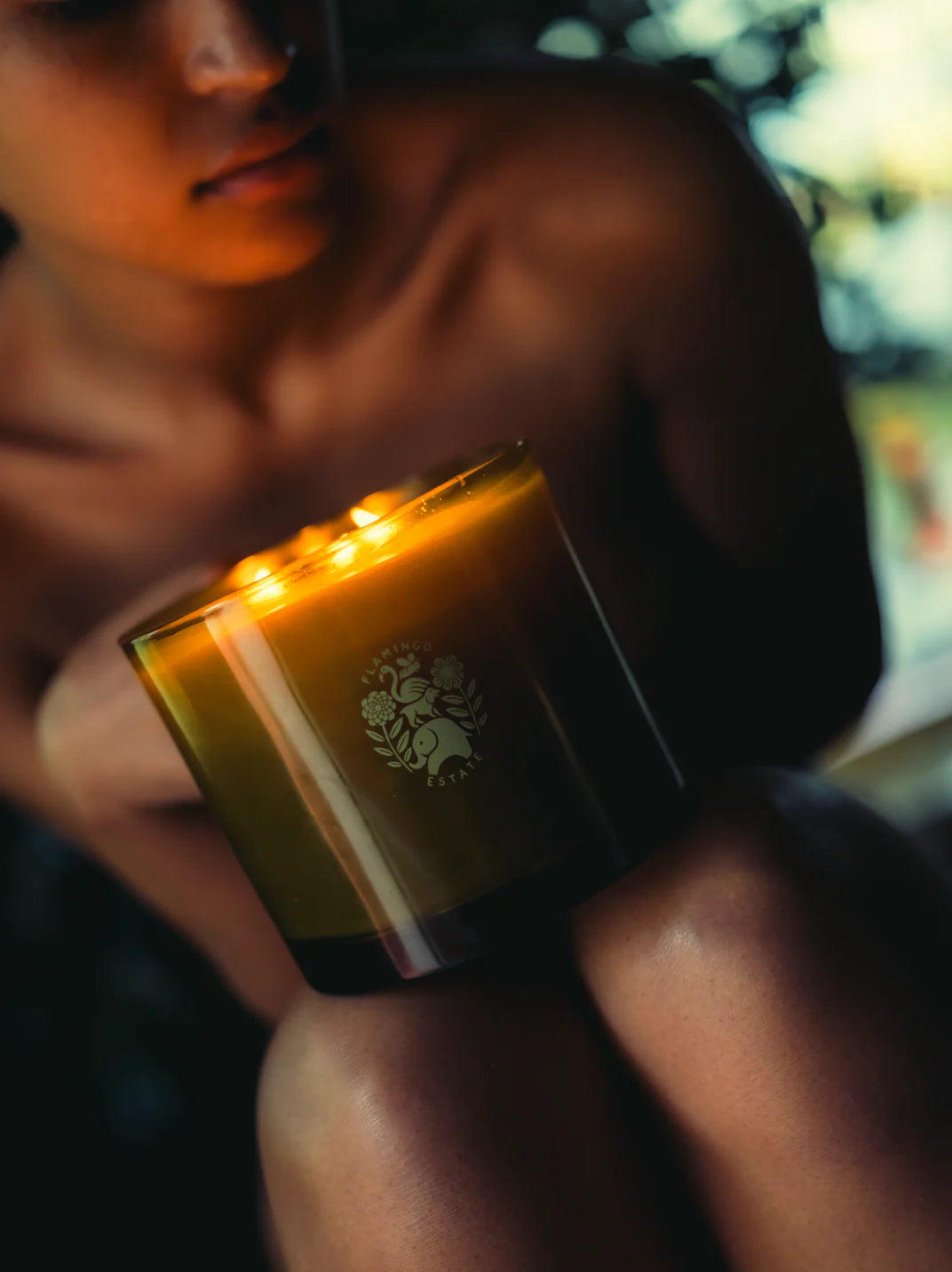 Large Heirloom Tomato Candle