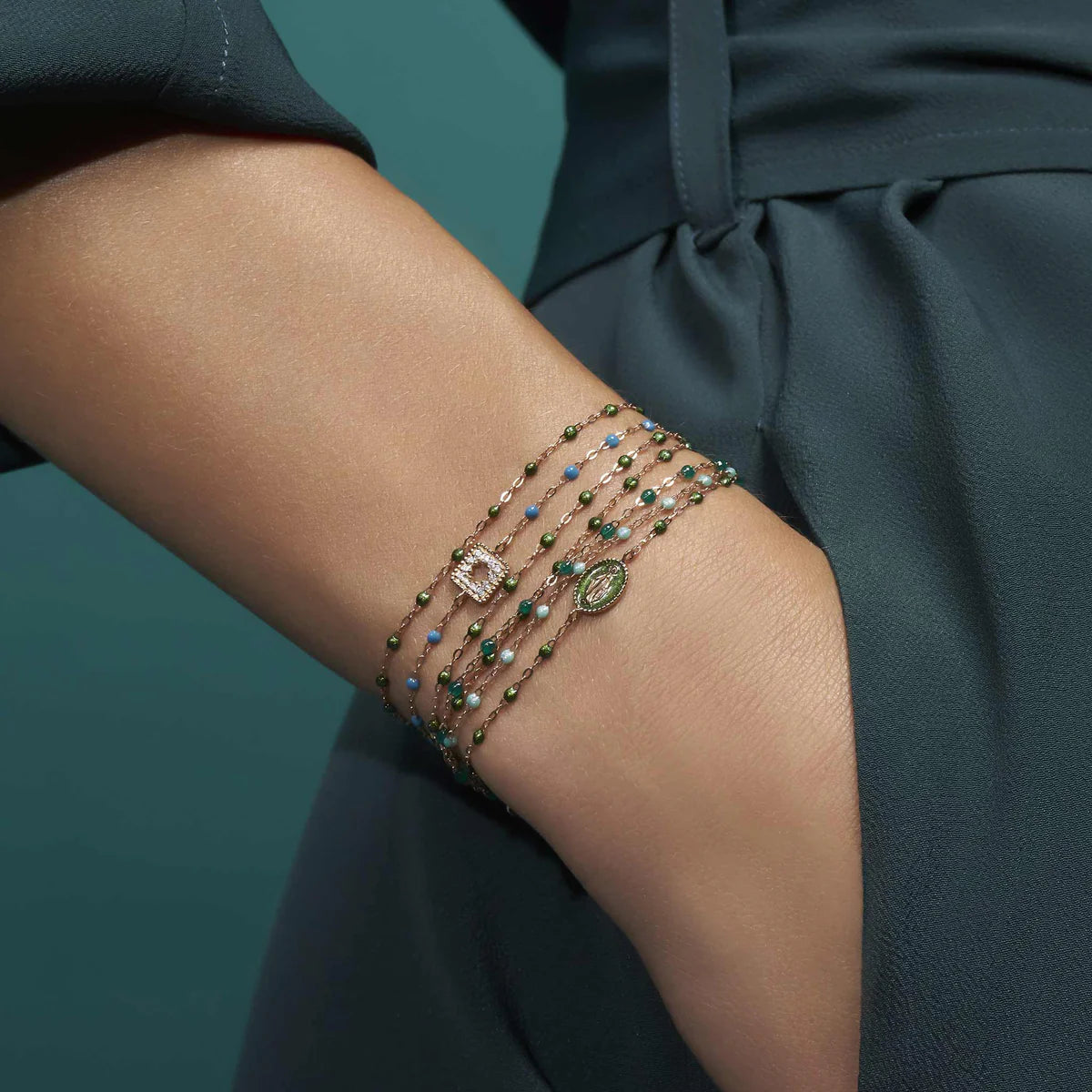 Classic Bracelet in Emerald