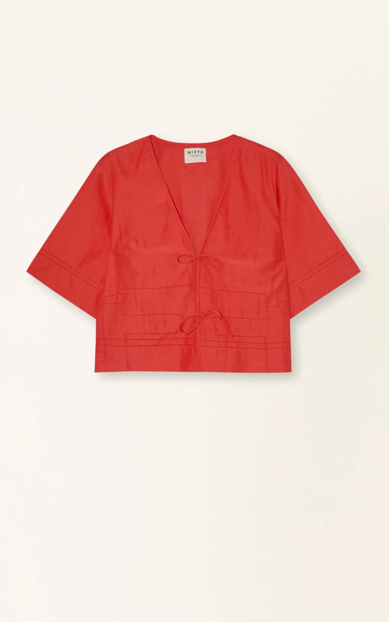 Seychelles Tie Top, Chili