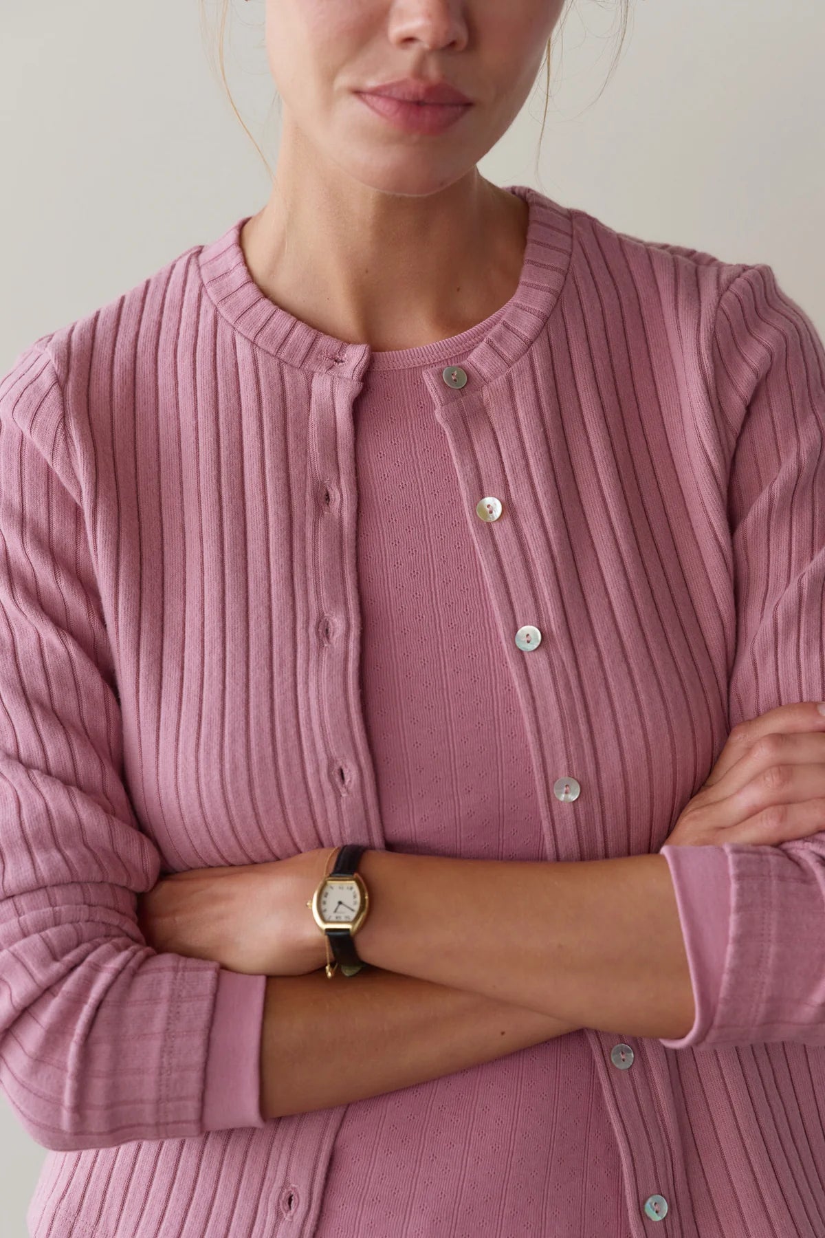 Sweater Rib Cardi, Roz