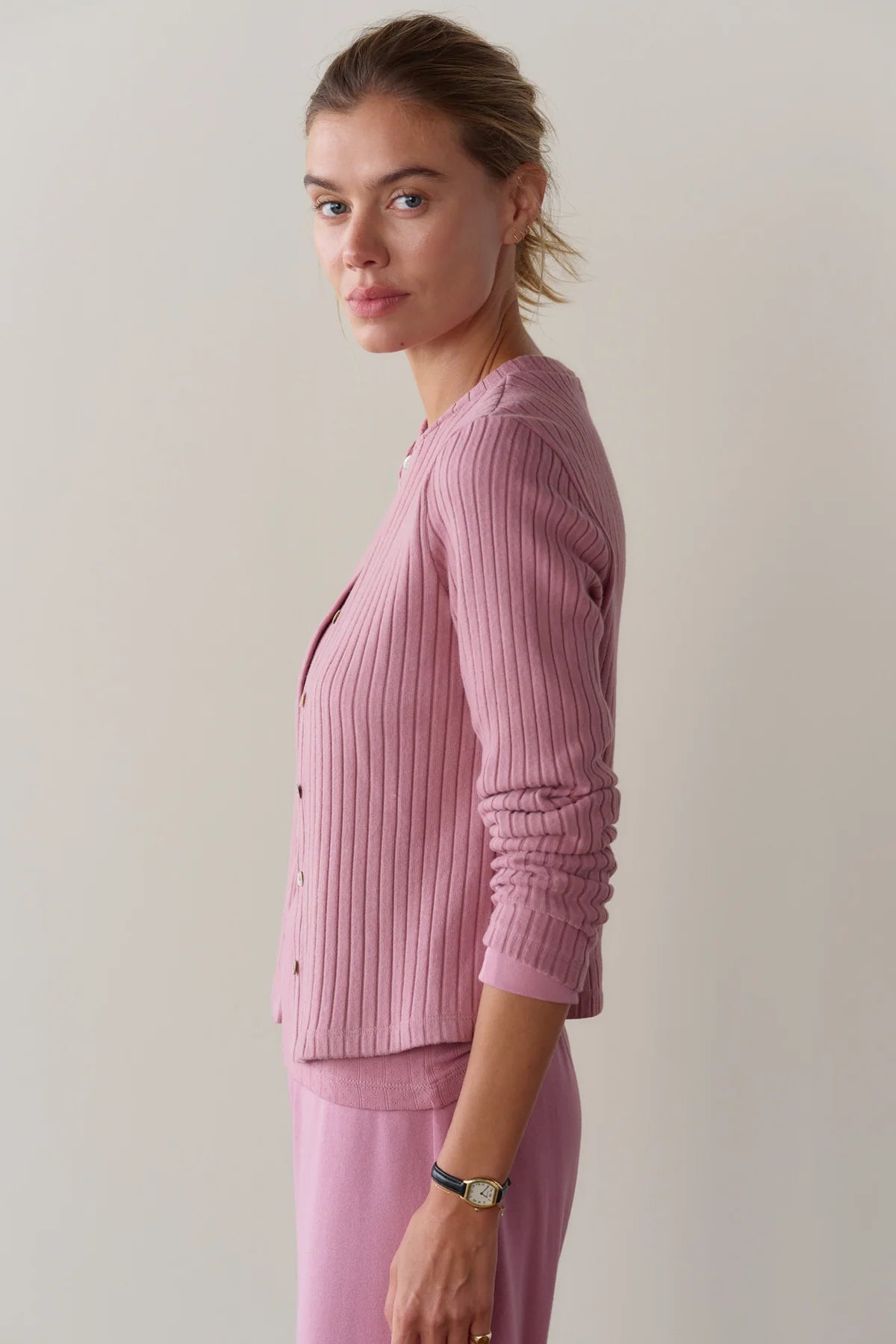 Sweater Rib Cardi, Roz