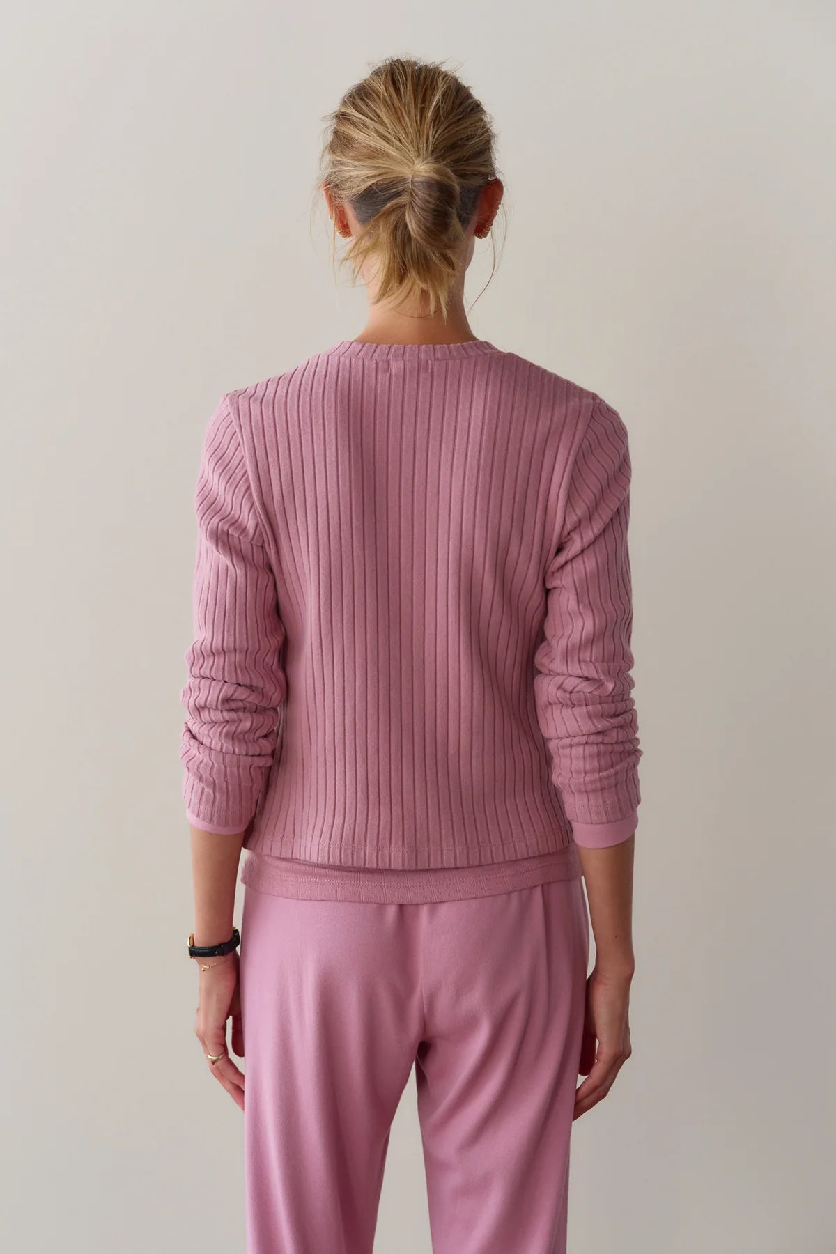 Sweater Rib Cardi, Roz