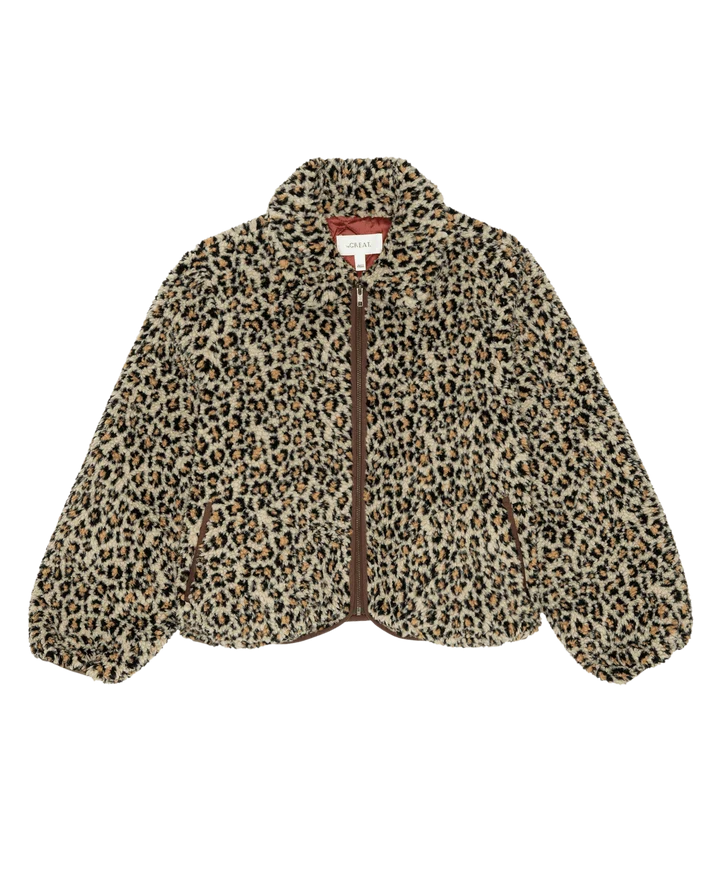 Vail Jacket, Tan Leopard