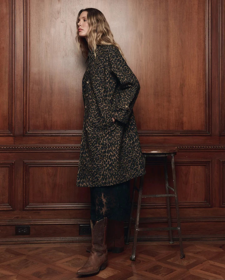 Trench Coat, Dark Leopard